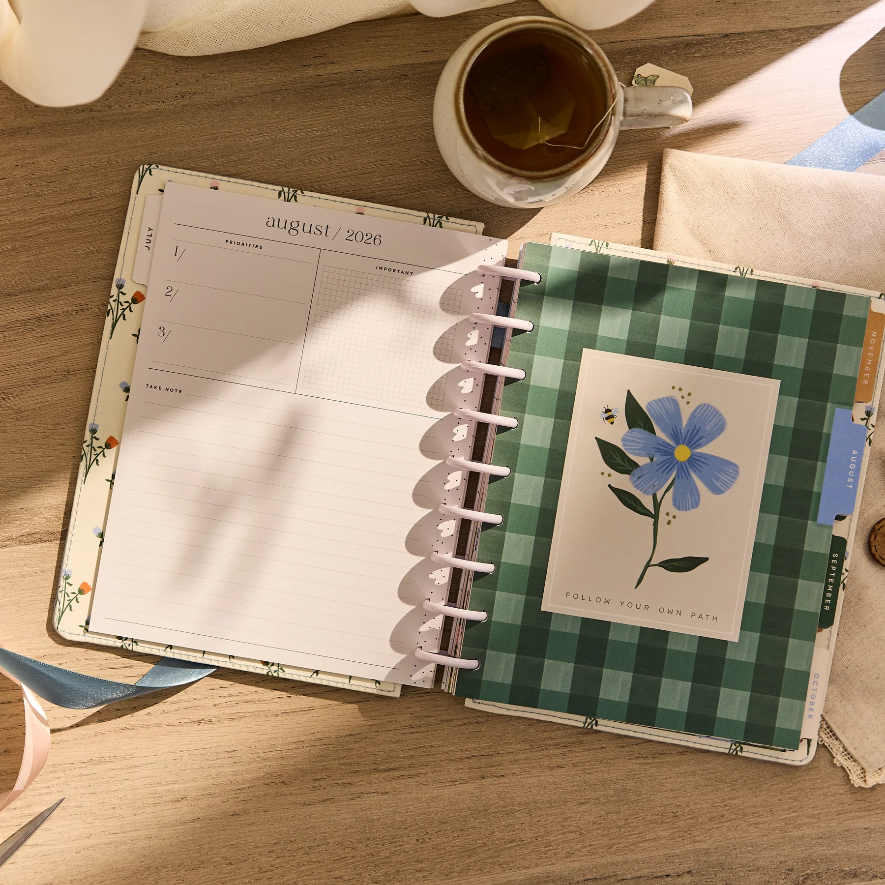2026–2027 SPECIALTY Country Charm Customizable Planner - Classic Horizontal Layout - 12 Months - Image 4