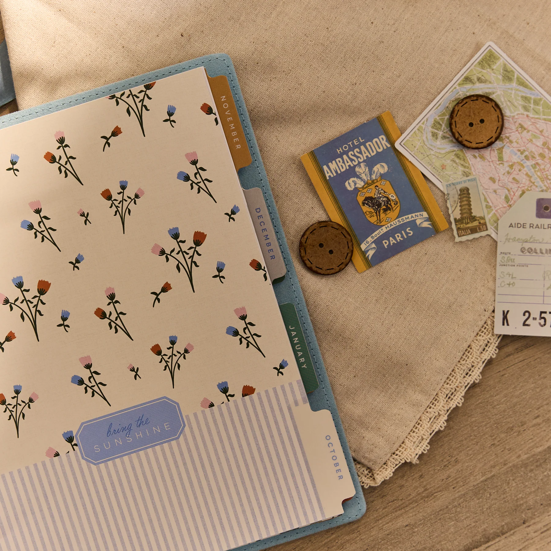 2026–2027 SPECIALTY Country Charm Customizable Planner - Classic Vertical Layout - 12 Months - Image 2