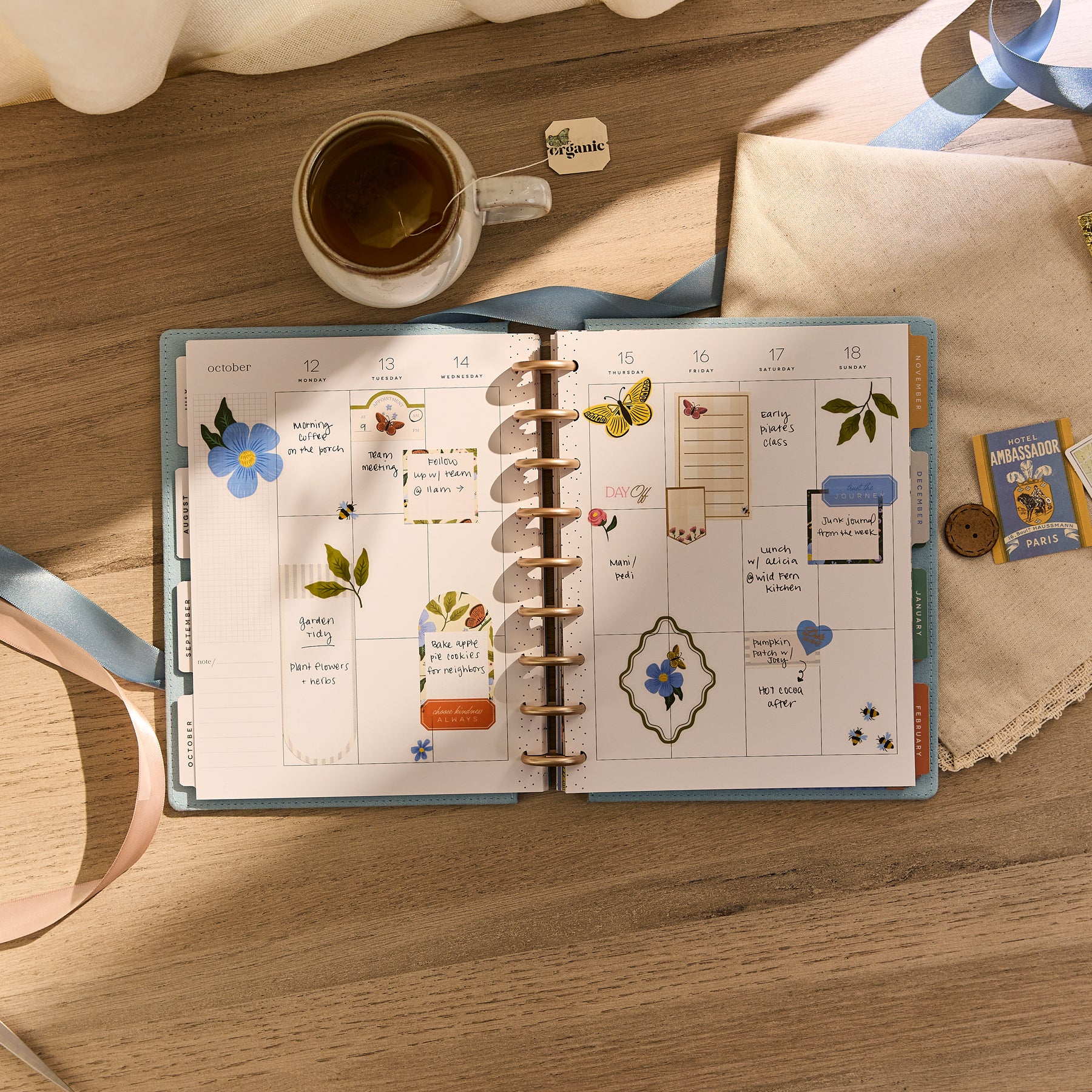 2026–2027 SPECIALTY Country Charm Customizable Planner - Classic Vertical Layout - 12 Months - Image 6