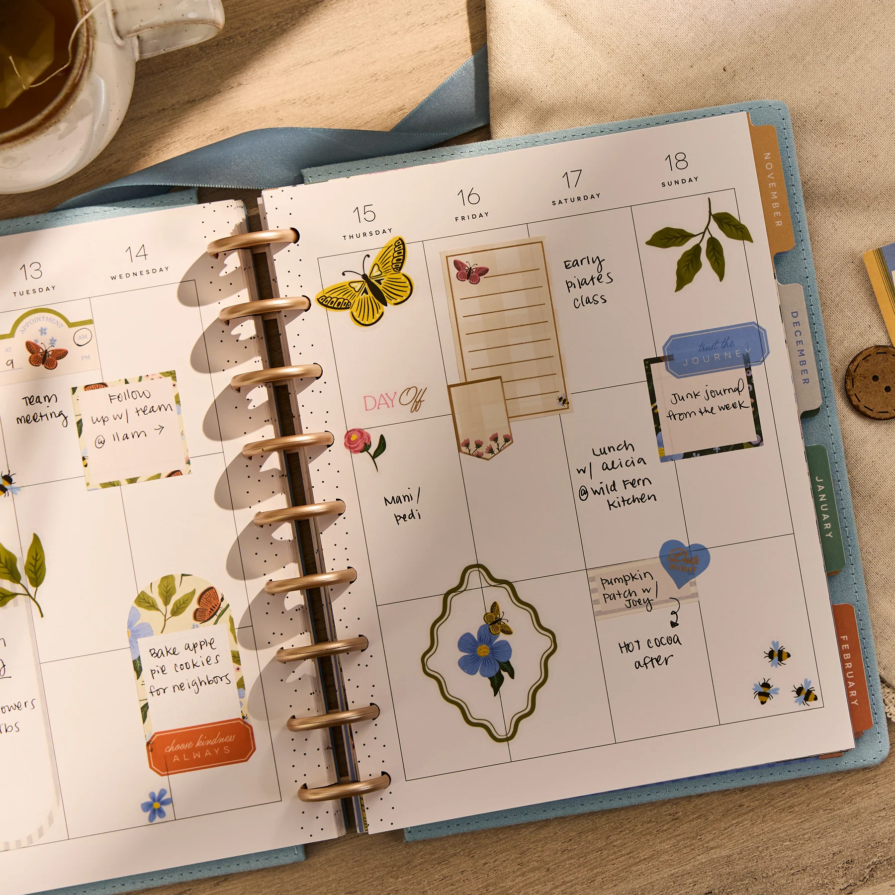 2026–2027 SPECIALTY Country Charm Customizable Planner - Classic Vertical Layout - 12 Months - Image 8