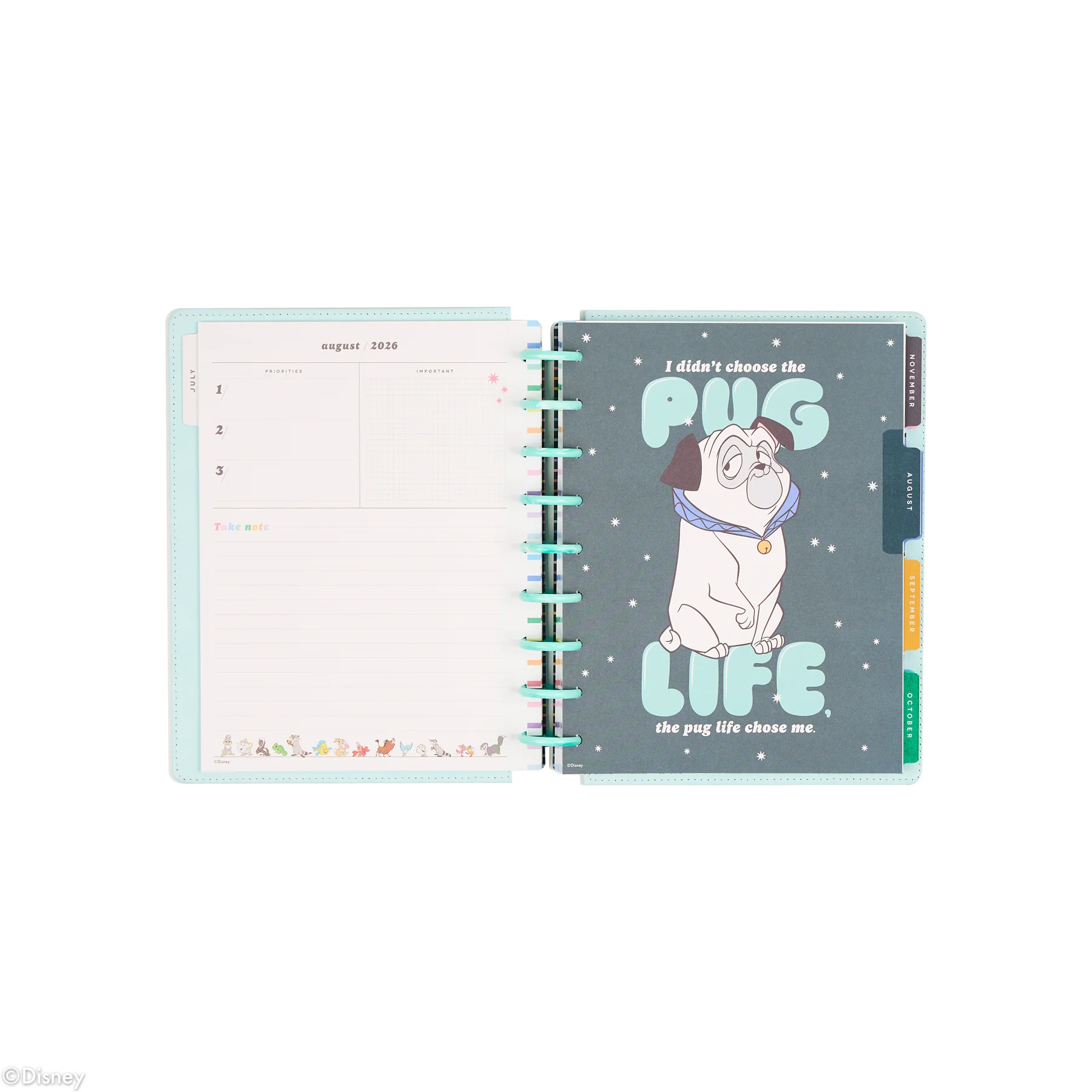 2026–2027 SPECIALTY Disney Best Pals Customizable Planner - Classic Dashboard Layout - 12 Months - Image 16
