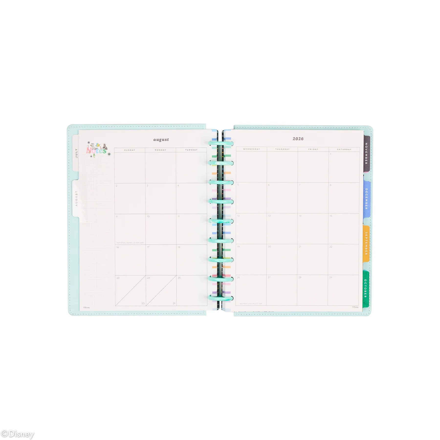 2026–2027 SPECIALTY Disney Best Pals Customizable Planner - Classic Dashboard Layout - 12 Months - Image 17