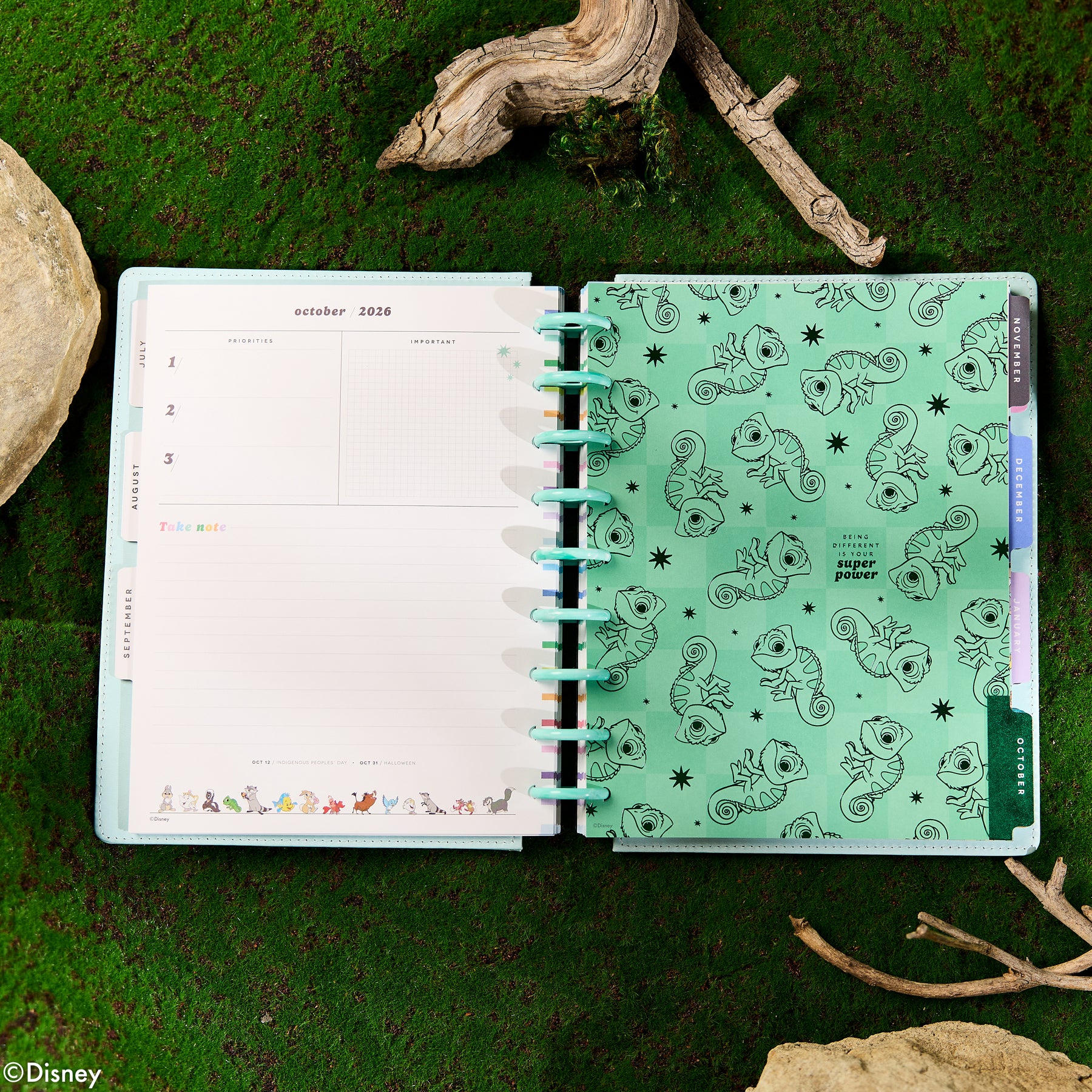 2026–2027 SPECIALTY Disney Best Pals Customizable Planner - Classic Dashboard Layout - 12 Months - Image 9