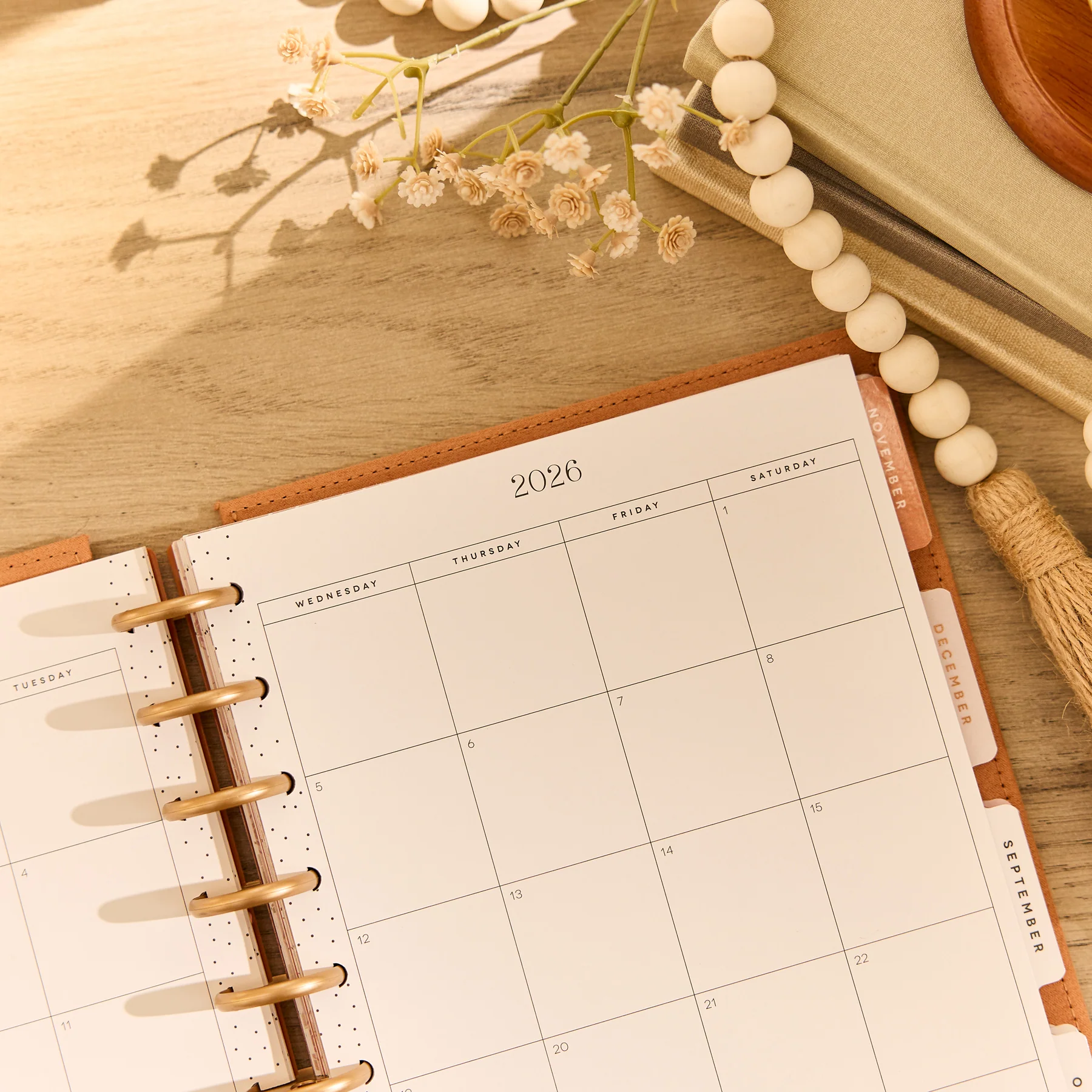 2026–2027 SPECIALTY Dune Hues Customizable Planner - Classic Dashboard Layout - 12 Months - Image 11