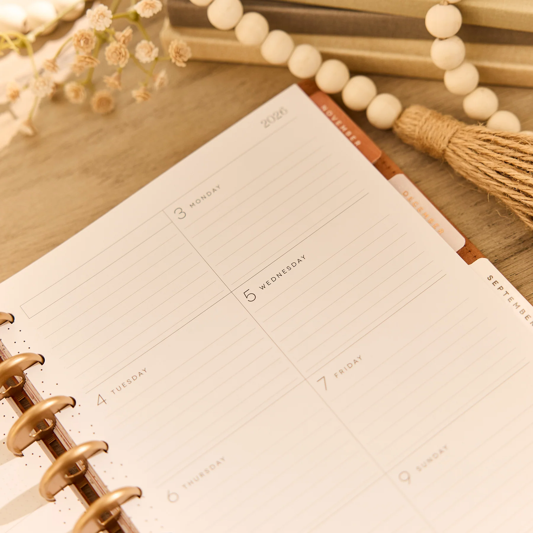 2026–2027 SPECIALTY Dune Hues Customizable Planner - Classic Dashboard Layout - 12 Months - Image 13