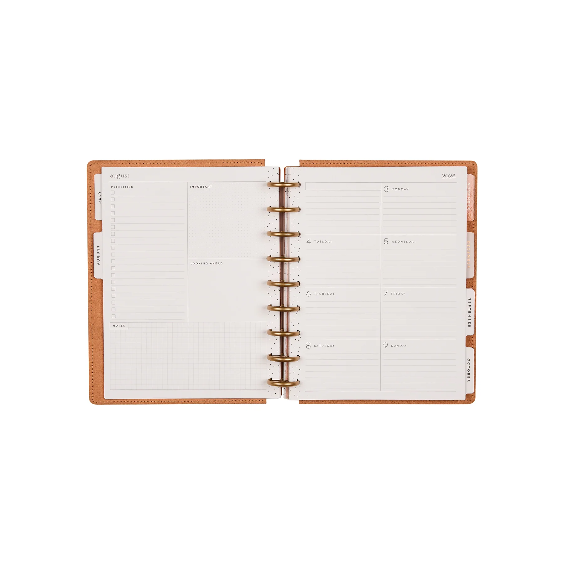 2026–2027 SPECIALTY Dune Hues Customizable Planner - Classic Dashboard Layout - 12 Months - Image 19