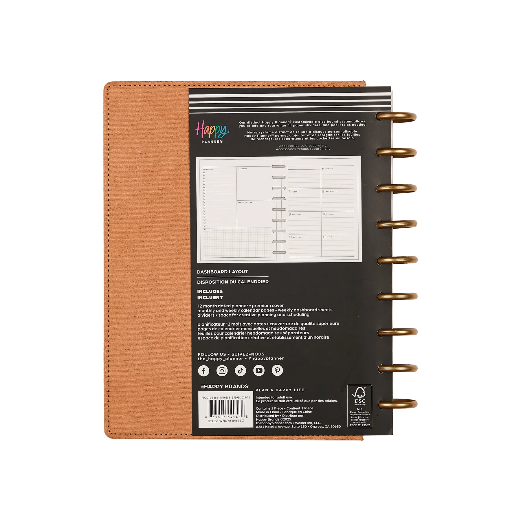 2026–2027 SPECIALTY Dune Hues Customizable Planner - Classic Dashboard Layout - 12 Months - Image 22