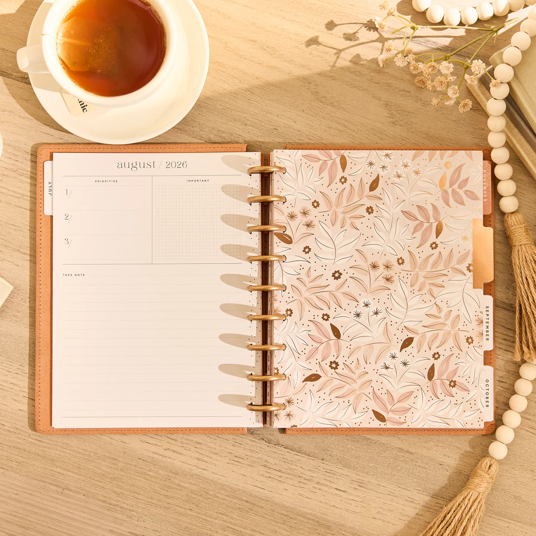 2026–2027 SPECIALTY Dune Hues Customizable Planner - Classic Dashboard Layout - 12 Months - Image 5
