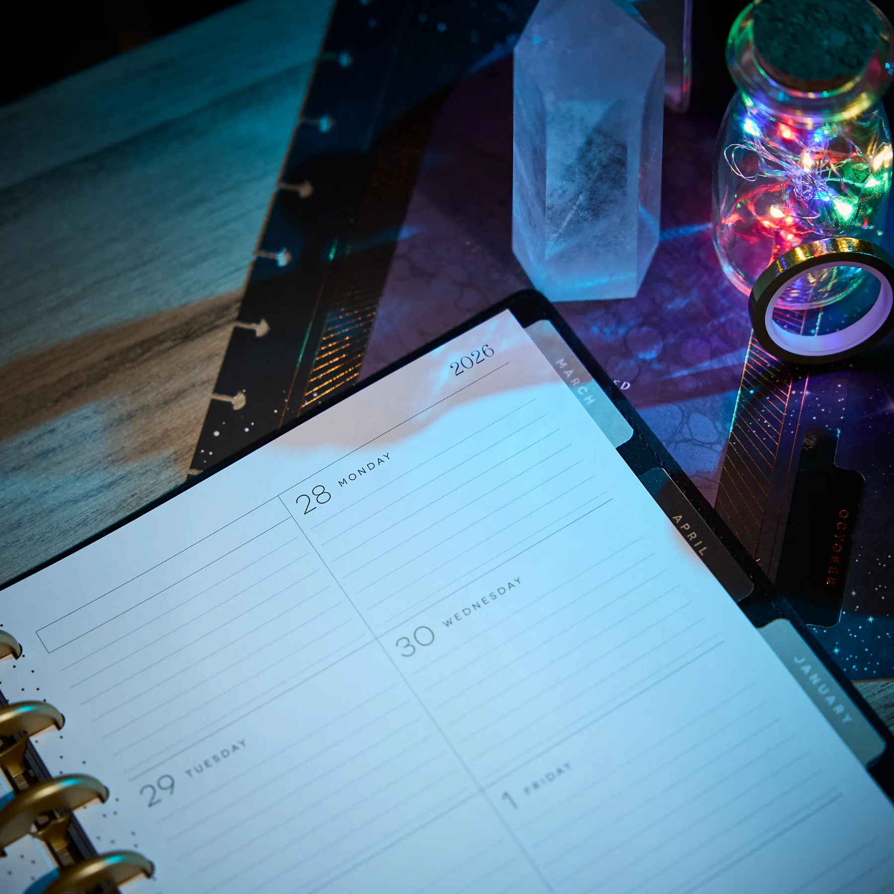 2026–2027 SPECIALTY Eternal Stars Customizable Planner - Classic Dashboard Layout - 12 Months - Image 13