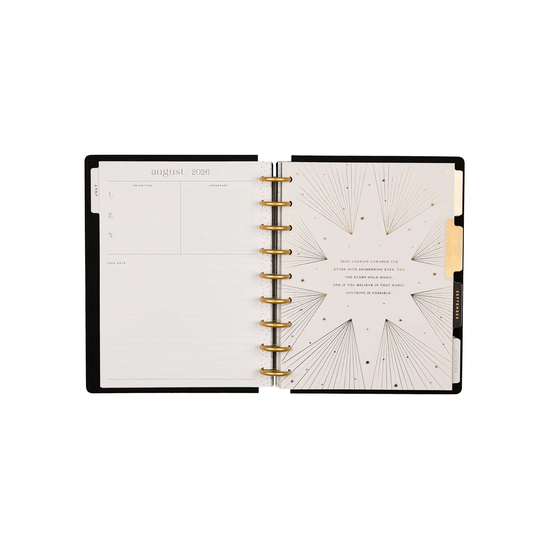 2026–2027 SPECIALTY Eternal Stars Customizable Planner - Classic Dashboard Layout - 12 Months - Image 17