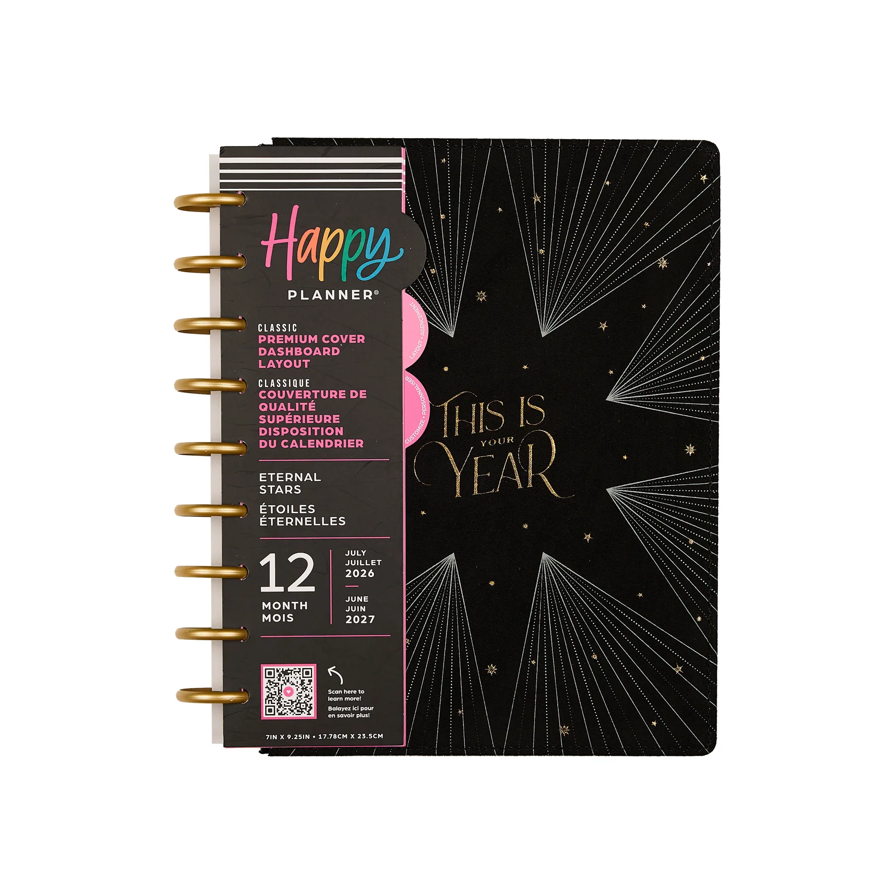 2026–2027 SPECIALTY Eternal Stars Customizable Planner - Classic Dashboard Layout - 12 Months - Image 20