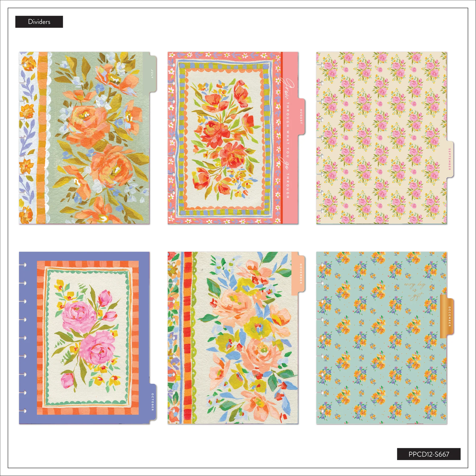 2026–2027 SPECIALTY French Papers Customizable Planner - Classic Horizontal Layout - 12 Months - Image 13
