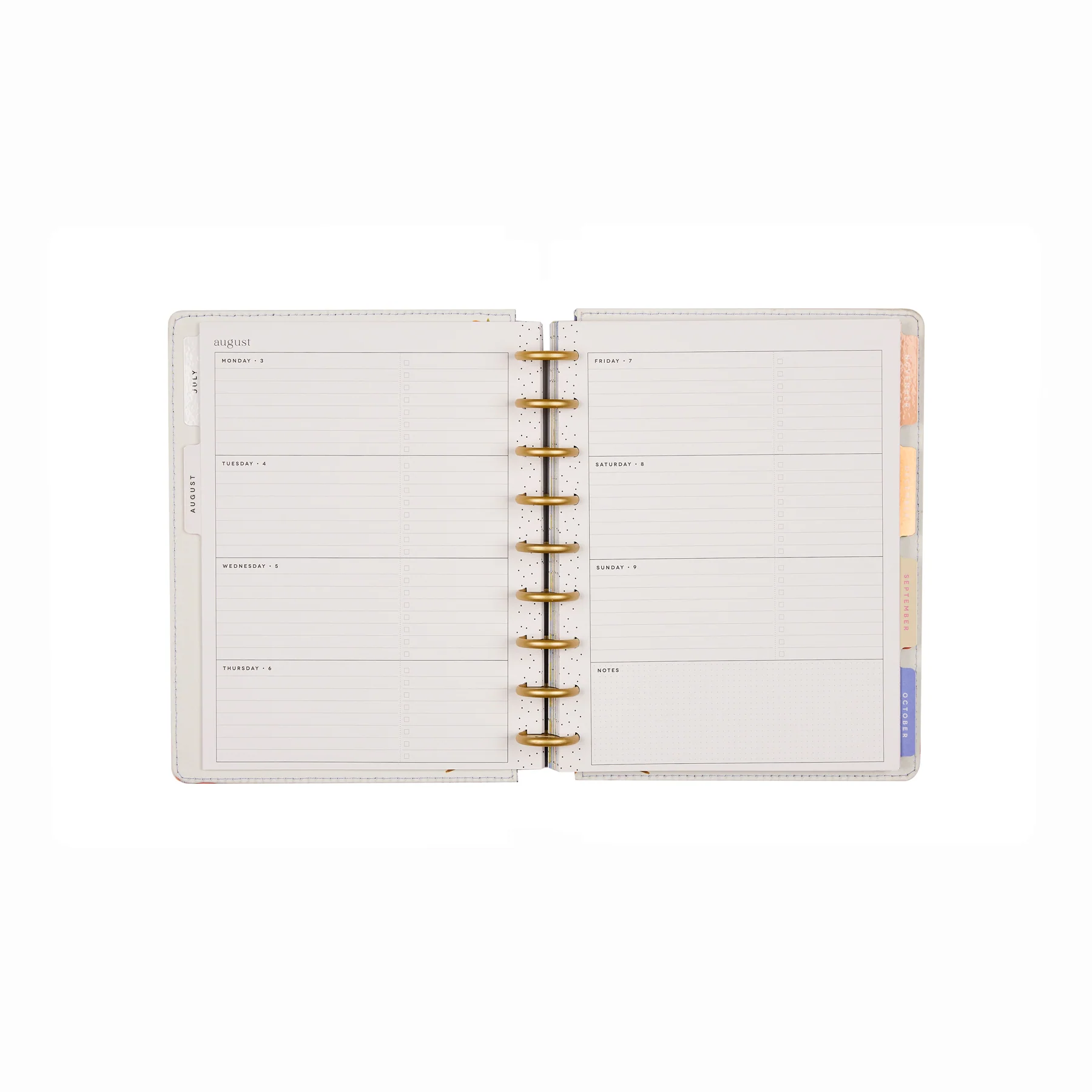 2026–2027 SPECIALTY French Papers Customizable Planner - Classic Horizontal Layout - 12 Months - Image 18