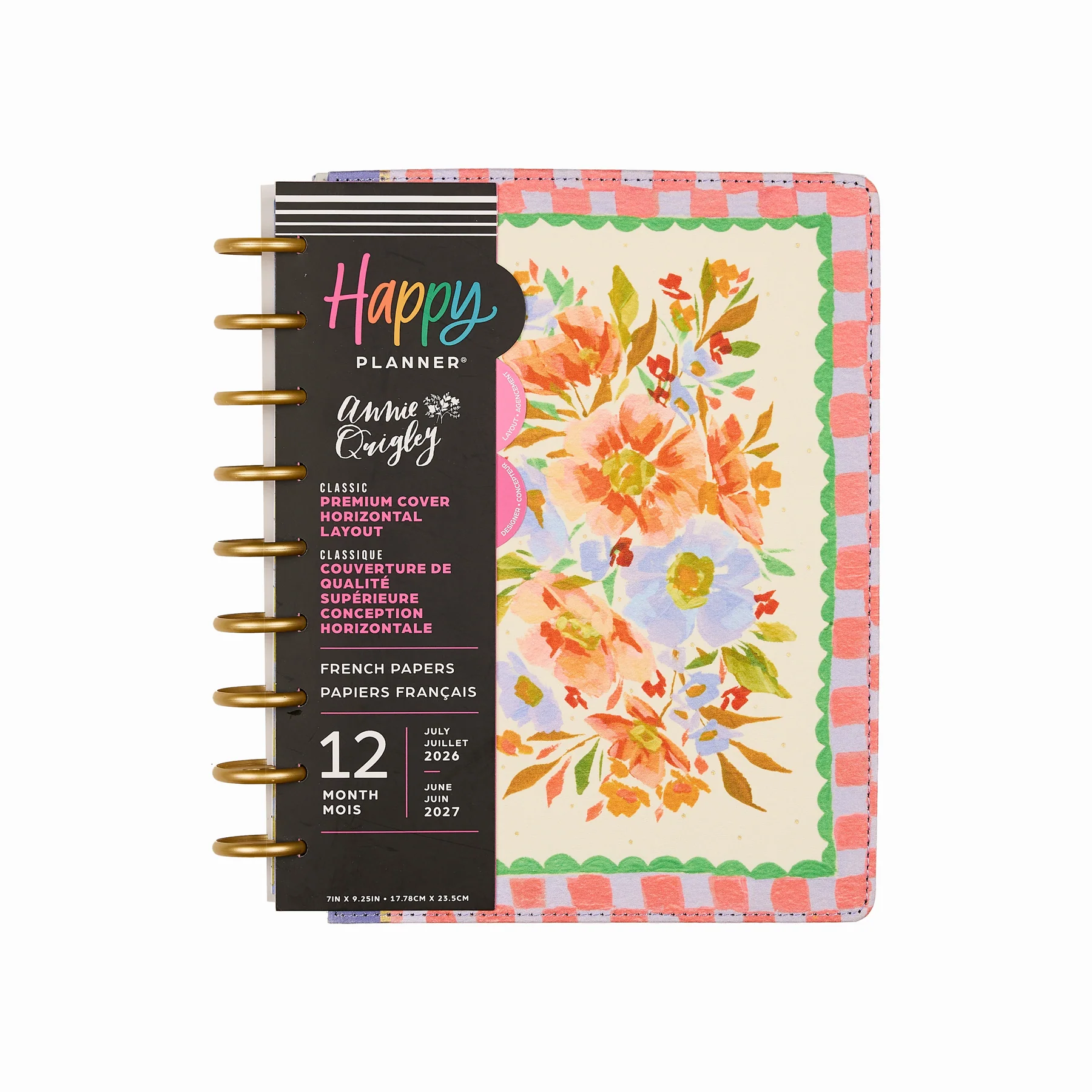 2026–2027 SPECIALTY French Papers Customizable Planner - Classic Horizontal Layout - 12 Months - Image 19
