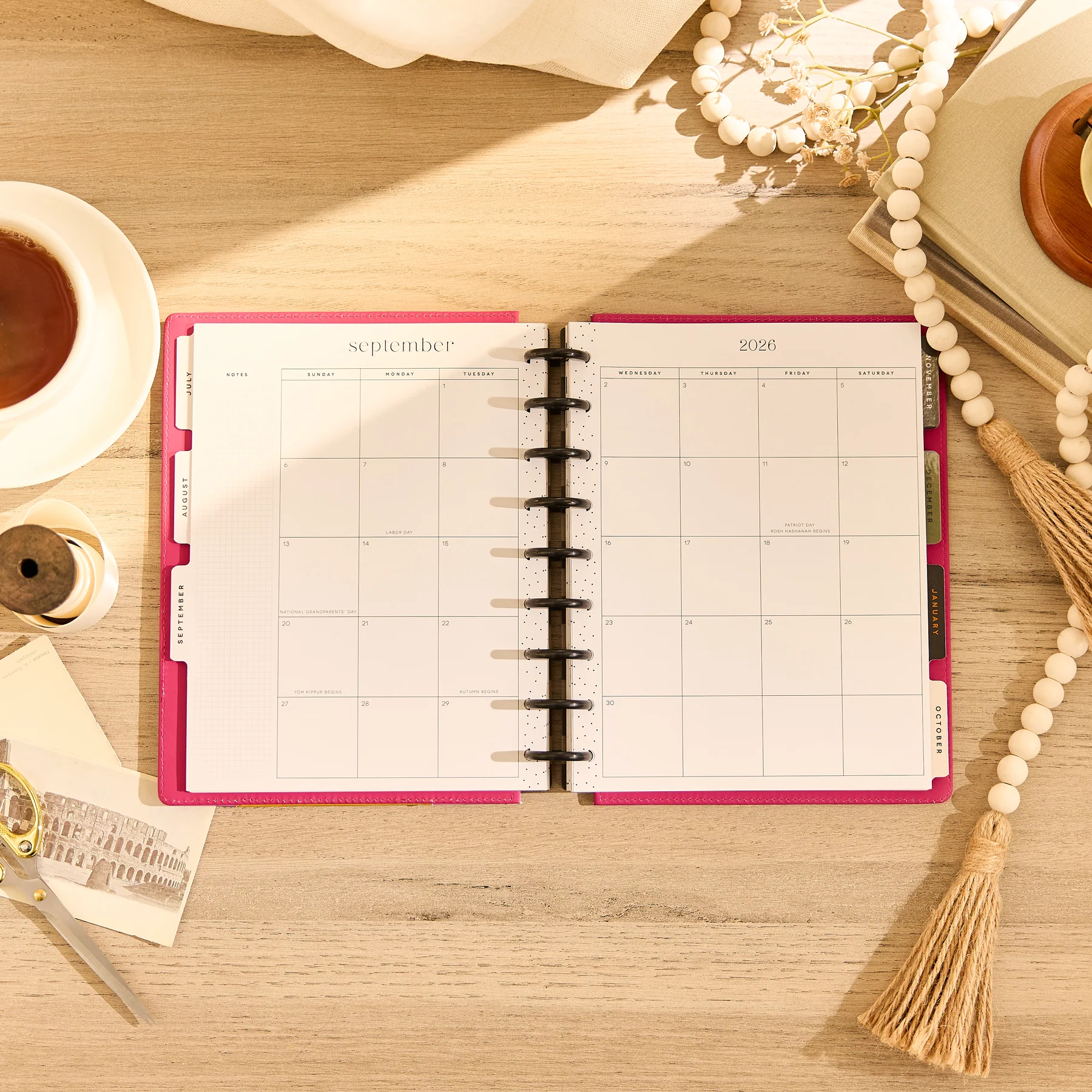 2026–2027 SPECIALTY Horizon Lines Customizable Planner - Classic Horizontal Layout - 12 Months - Image 10