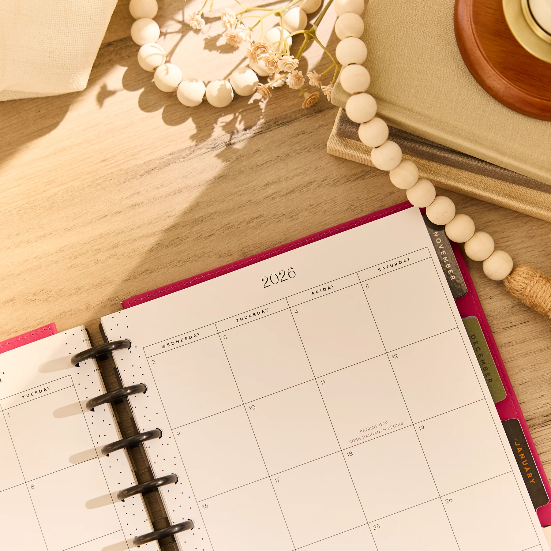 2026–2027 SPECIALTY Horizon Lines Customizable Planner - Classic Horizontal Layout - 12 Months - Image 12