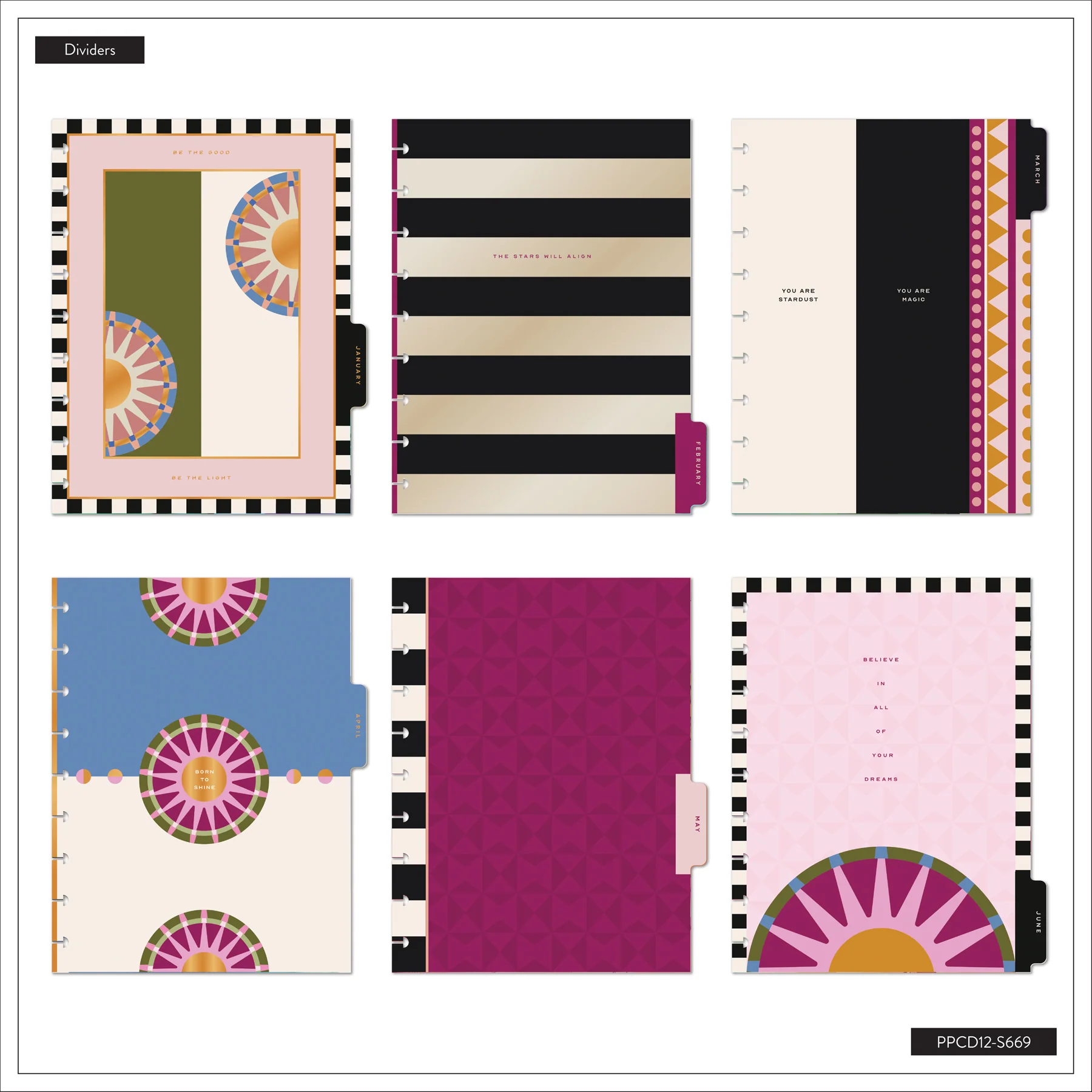 2026–2027 SPECIALTY Horizon Lines Customizable Planner - Classic Horizontal Layout - 12 Months - Image 14