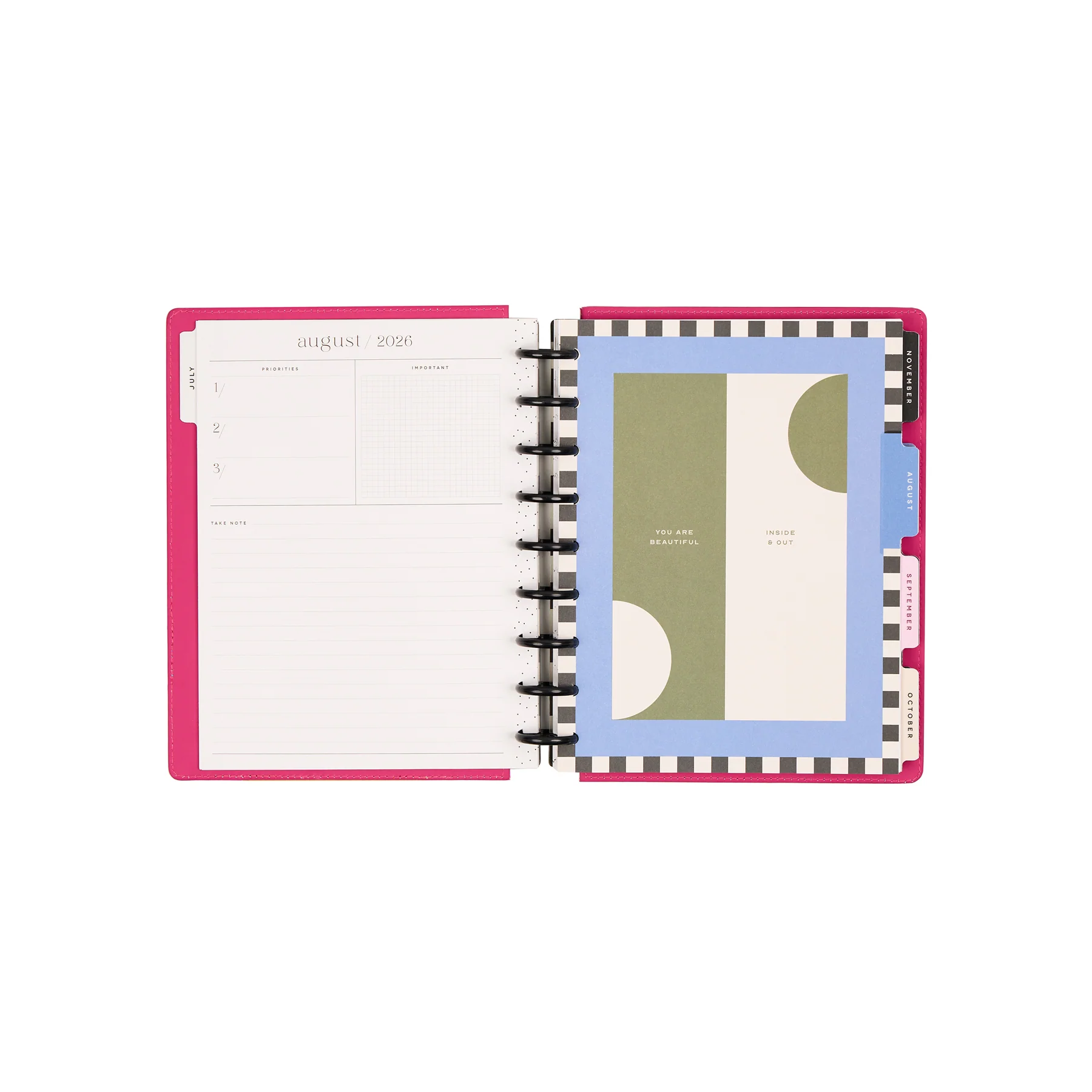 2026–2027 SPECIALTY Horizon Lines Customizable Planner - Classic Horizontal Layout - 12 Months - Image 16