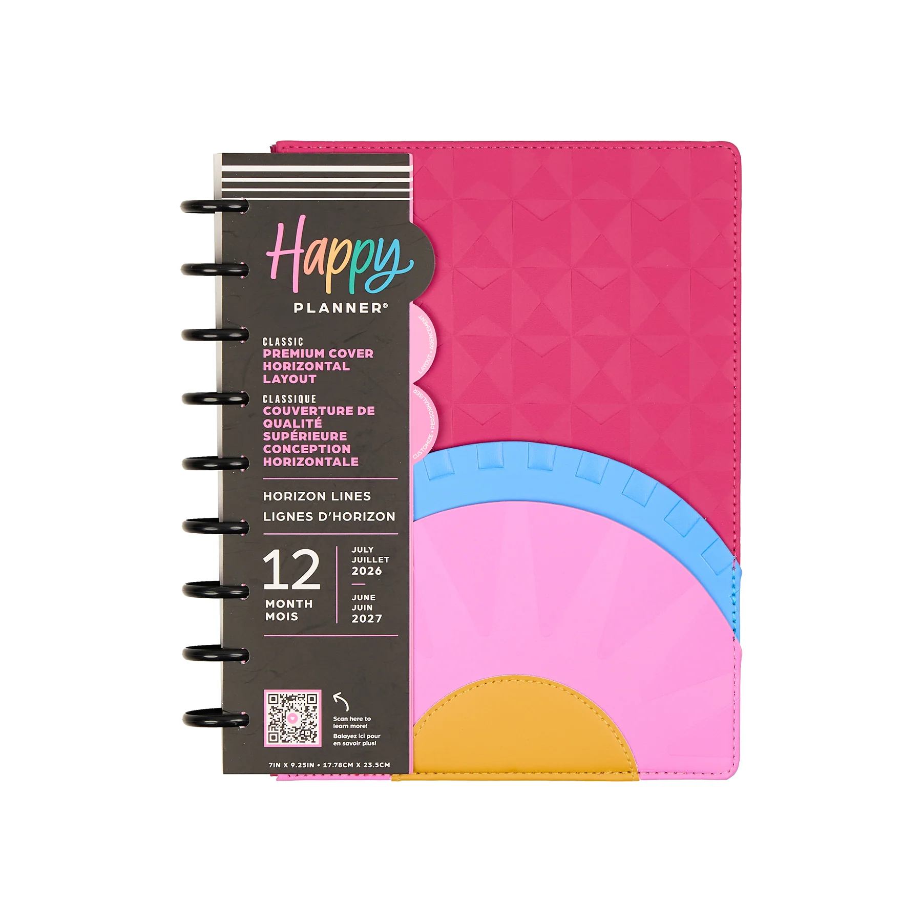 2026–2027 SPECIALTY Horizon Lines Customizable Planner - Classic Horizontal Layout - 12 Months - Image 19