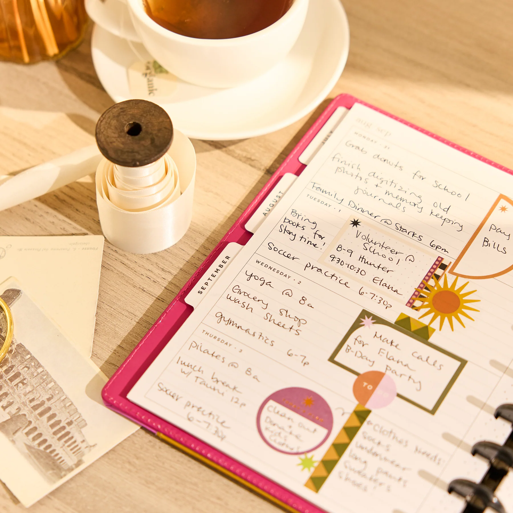 2026–2027 SPECIALTY Horizon Lines Customizable Planner - Classic Horizontal Layout - 12 Months - Image 8