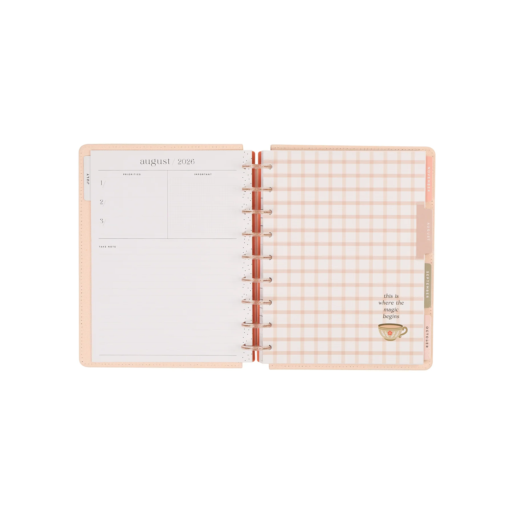 2026–2027 SPECIALTY Reading Hour Customizable Planner - Classic Dashboard Layout - 12 Months - Image 14