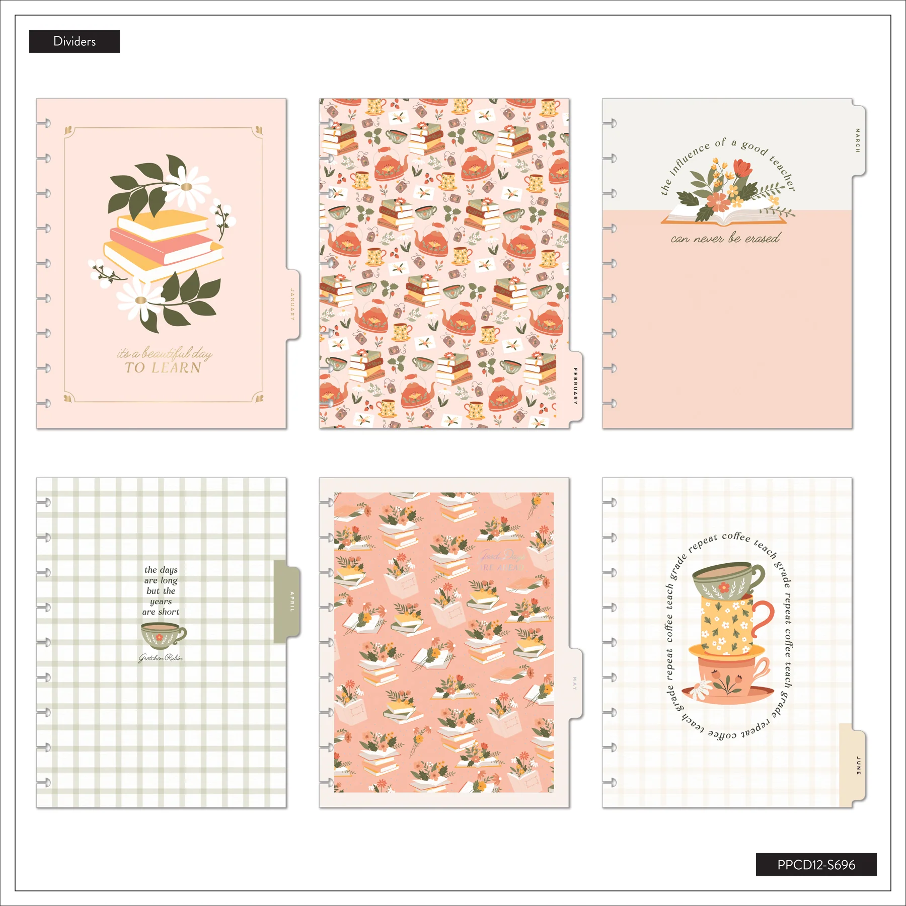 2026–2027 SPECIALTY Reading Hour Customizable Planner - Classic Dashboard Layout - 12 Months - Image 18