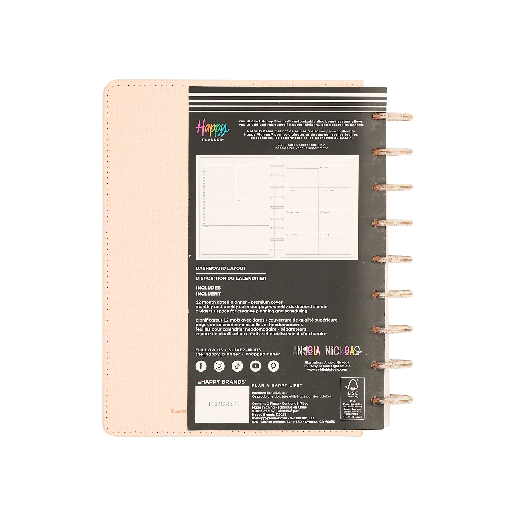 2026–2027 SPECIALTY Reading Hour Customizable Planner - Classic Dashboard Layout - 12 Months - Image 22
