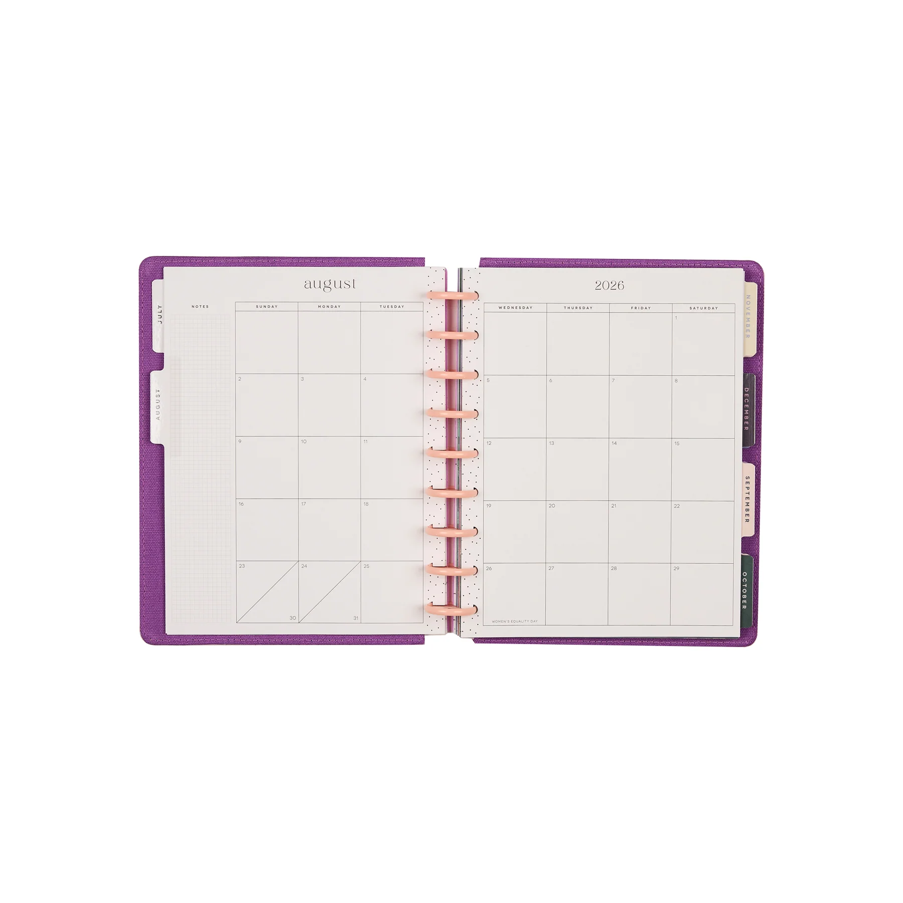 2026–2027 SPECIALTY Spring Tapestry Customizable Planner - Classic Horizontal Layout - 12 Months - Image 18