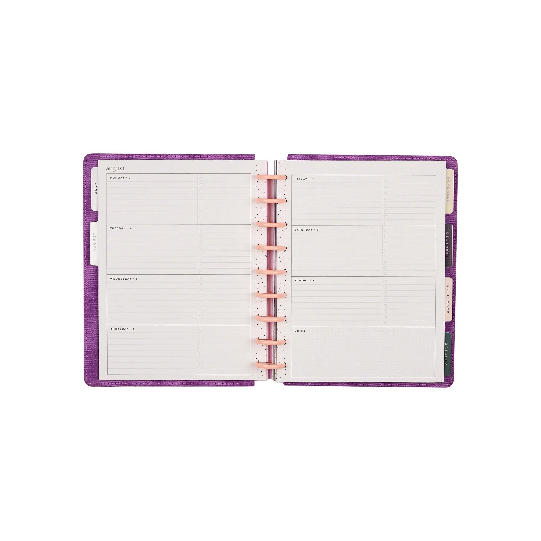 2026–2027 SPECIALTY Spring Tapestry Customizable Planner - Classic Horizontal Layout - 12 Months - Image 19