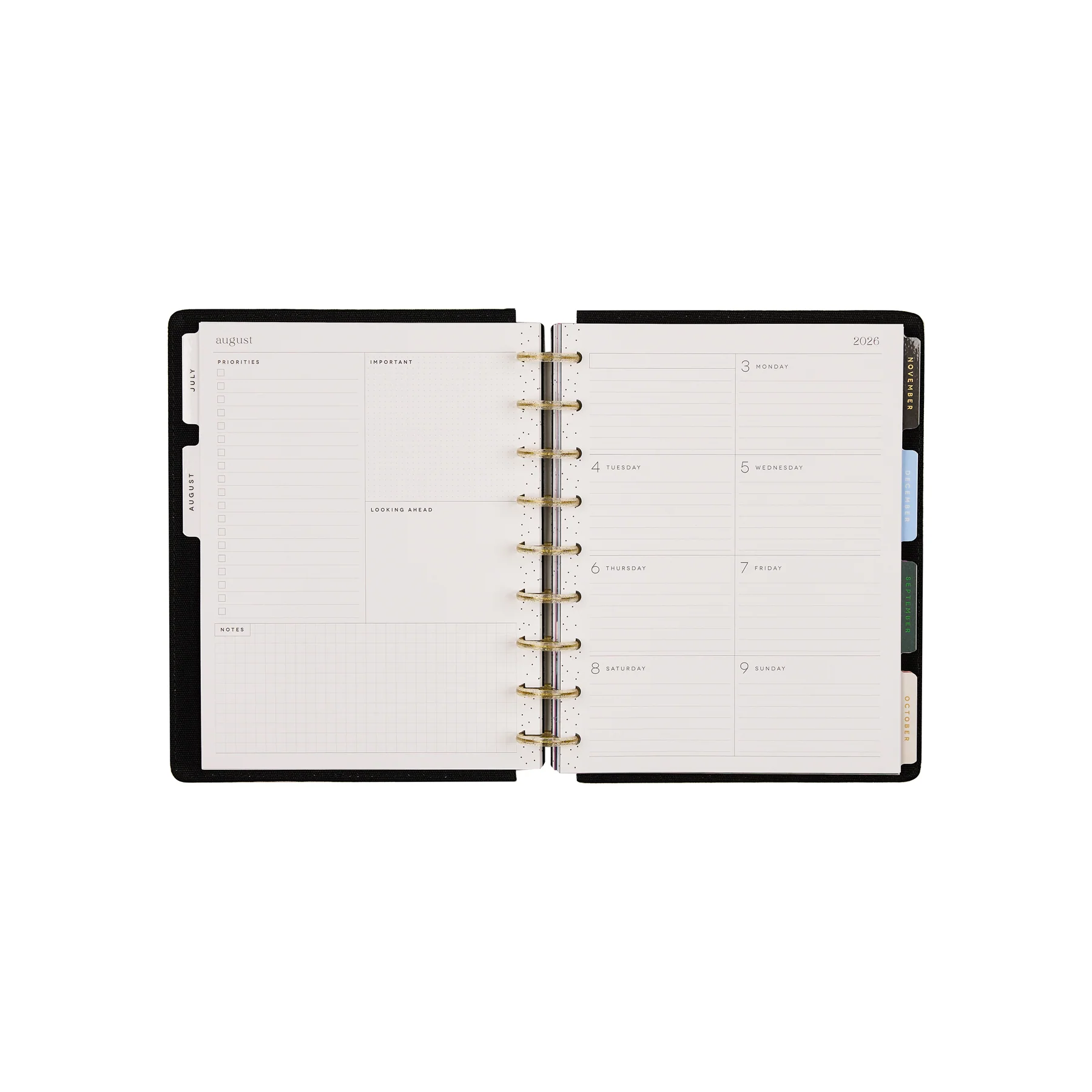 2026–2027 SPECIALTY Tinted Mosaic Customizable Planner - Classic Dashboard Layout - 12 Months - Image 20