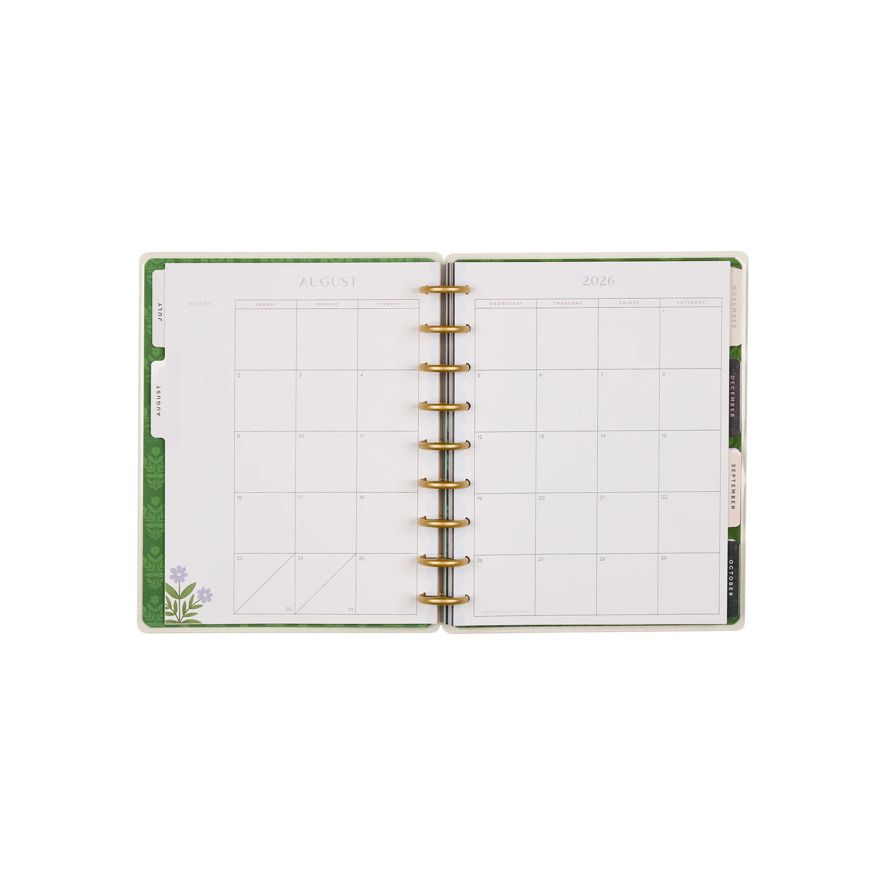 2026–2027 Spring Tapestry Customizable Planner - Classic Vertical Layout - 12 Months - Image 16