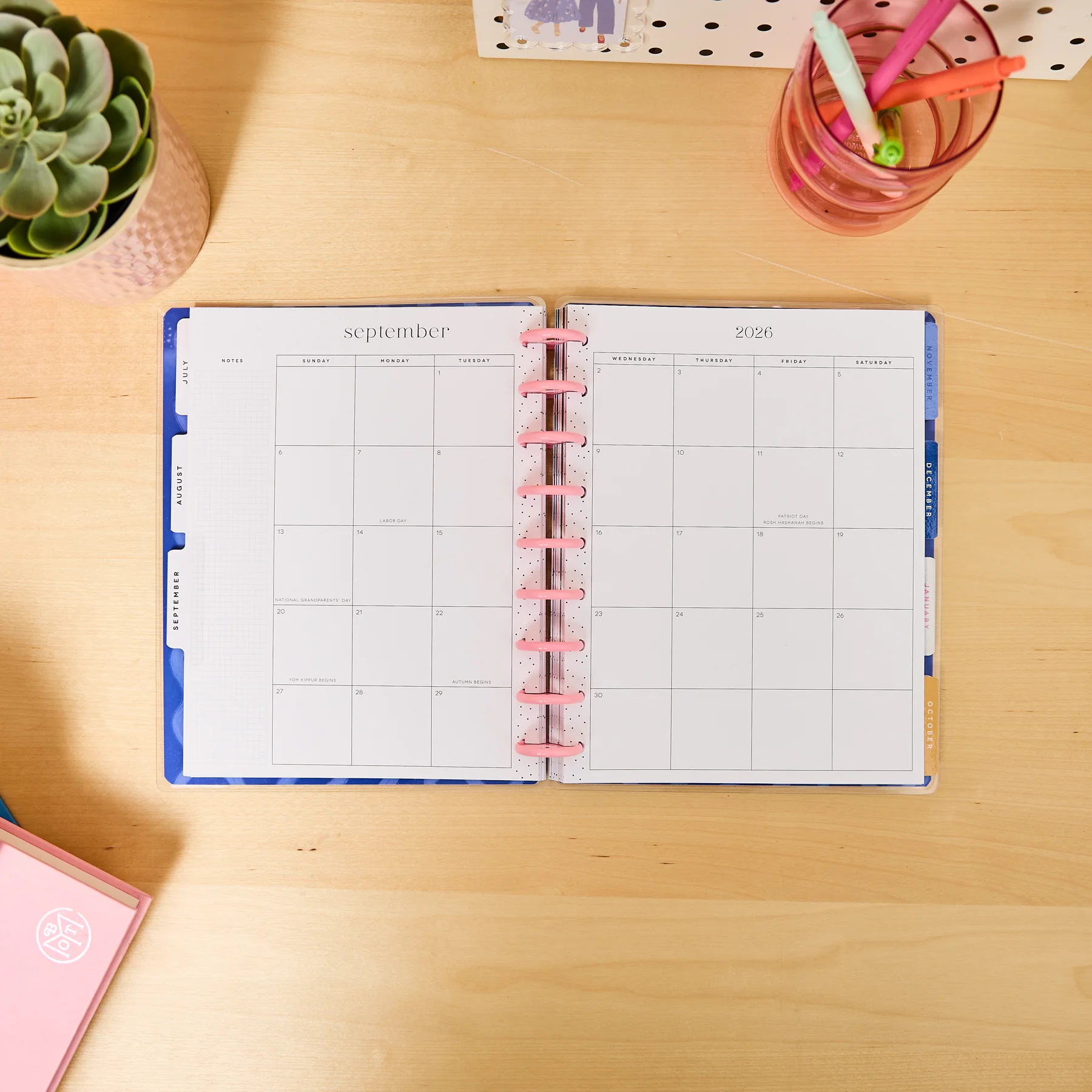 2026–2027 Sunburst Bay Customizable Student Planner - Classic Student Layout - 12 Months - Image 10