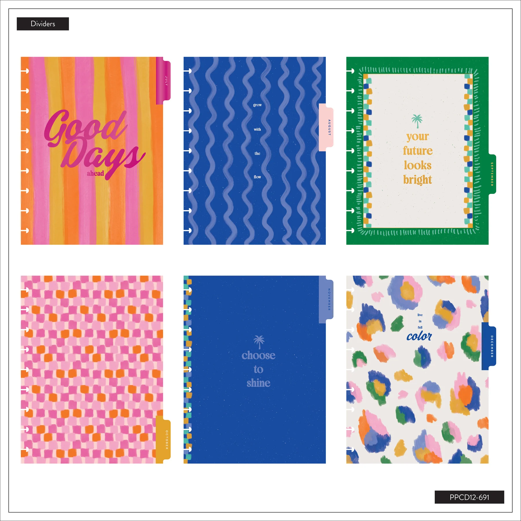 2026–2027 Sunburst Bay Customizable Student Planner - Classic Student Layout - 12 Months - Image 14