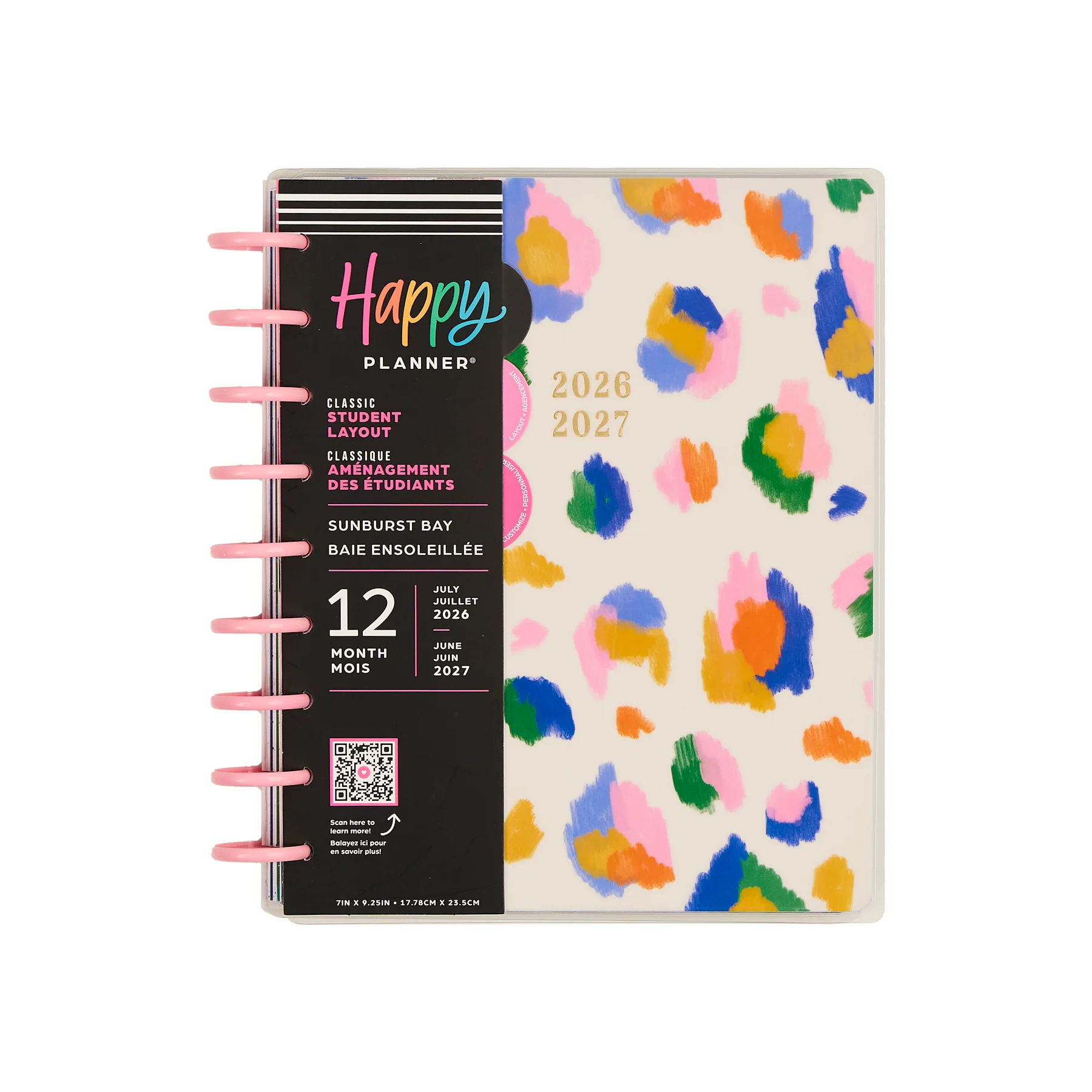 2026–2027 Sunburst Bay Customizable Student Planner - Classic Student Layout - 12 Months - Image 20
