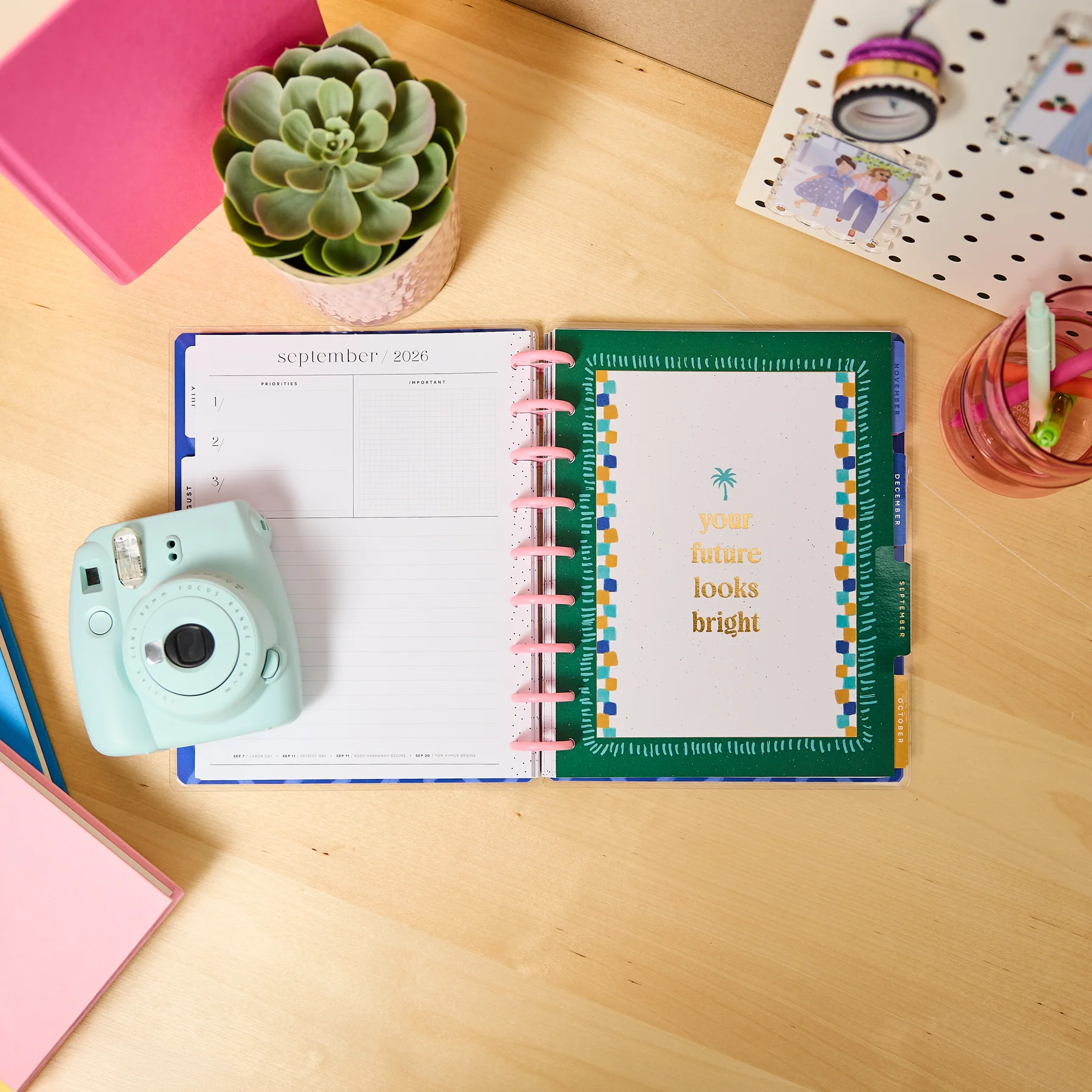 2026–2027 Sunburst Bay Customizable Student Planner - Classic Student Layout - 12 Months - Image 8
