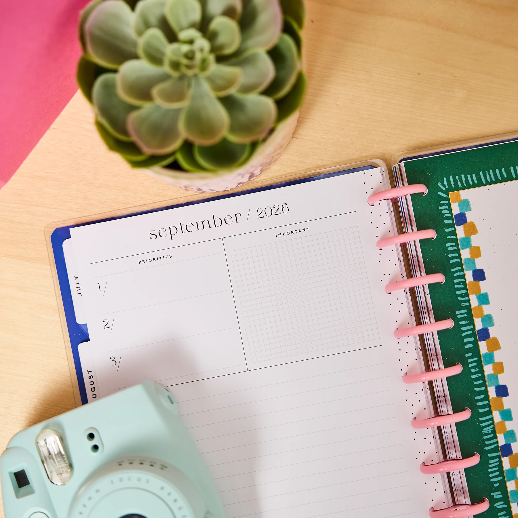 2026–2027 Sunburst Bay Customizable Student Planner - Classic Student Layout - 12 Months - Image 9