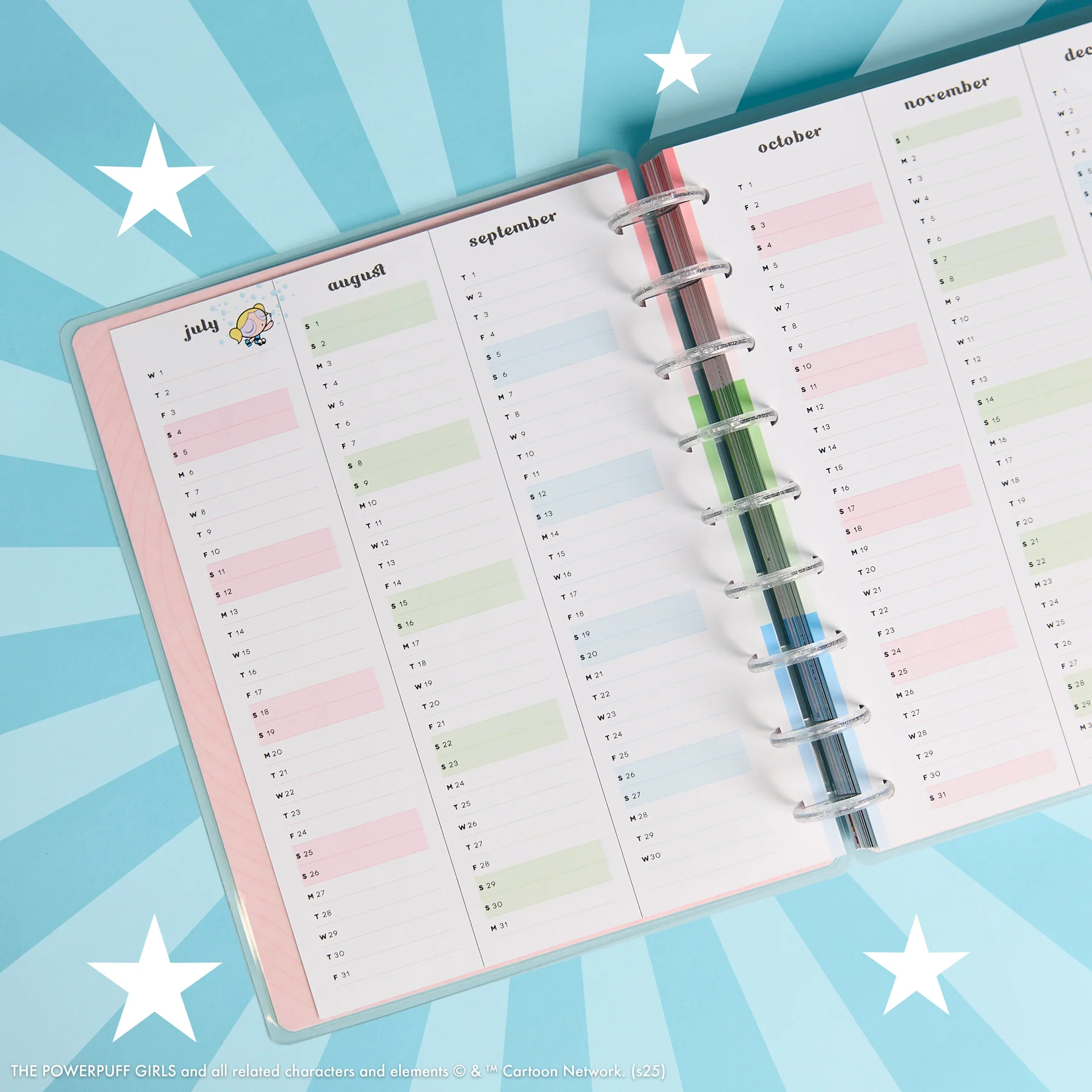 2026–2027 The Powerpuff Girls Customizable Planner - Classic Dashboard Layout - 12 Months - Image 15
