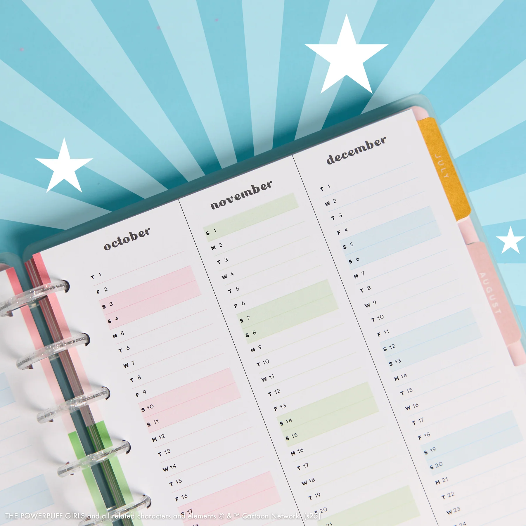 2026–2027 The Powerpuff Girls Customizable Planner - Classic Dashboard Layout - 12 Months - Image 16