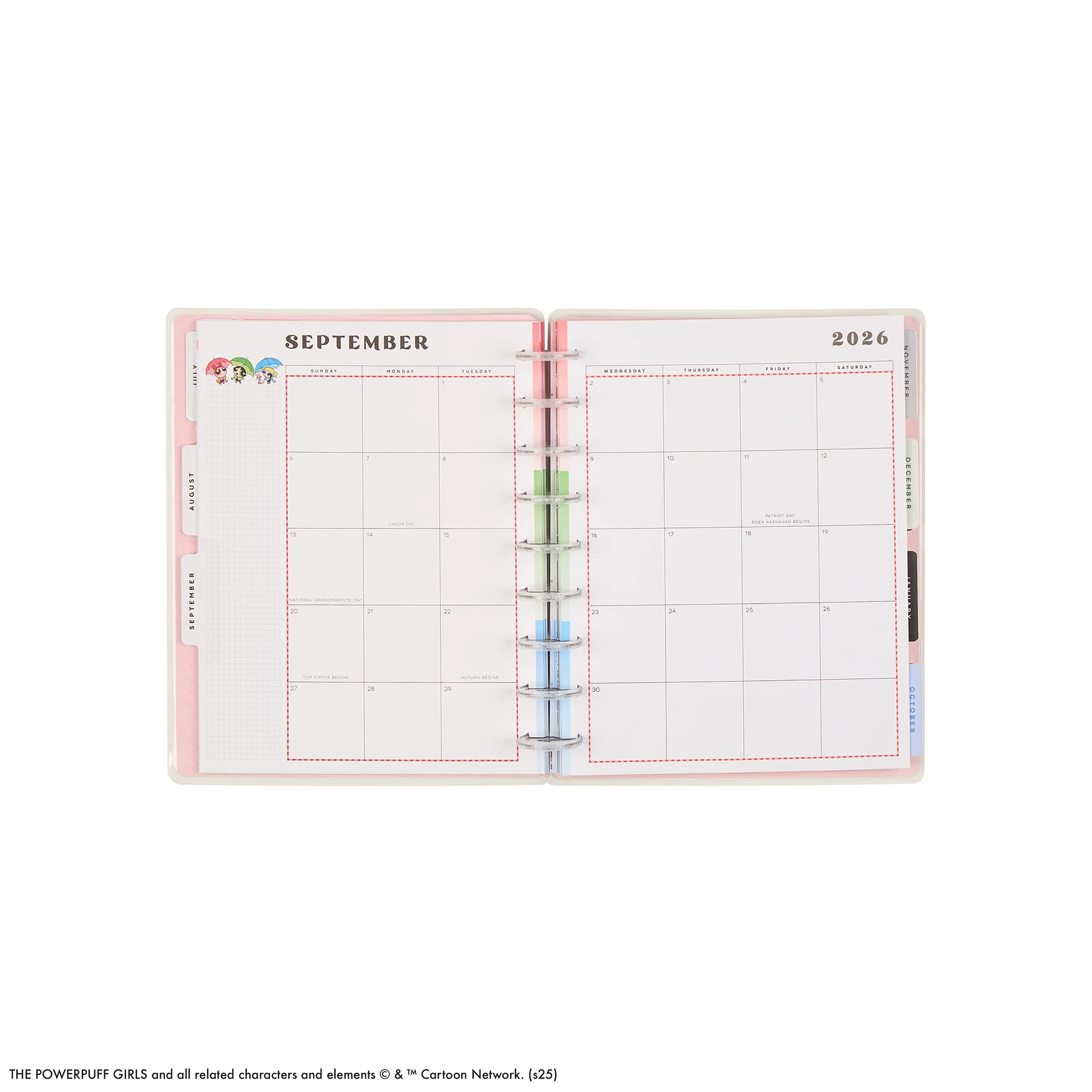 2026–2027 The Powerpuff Girls Customizable Planner - Classic Dashboard Layout - 12 Months - Image 19