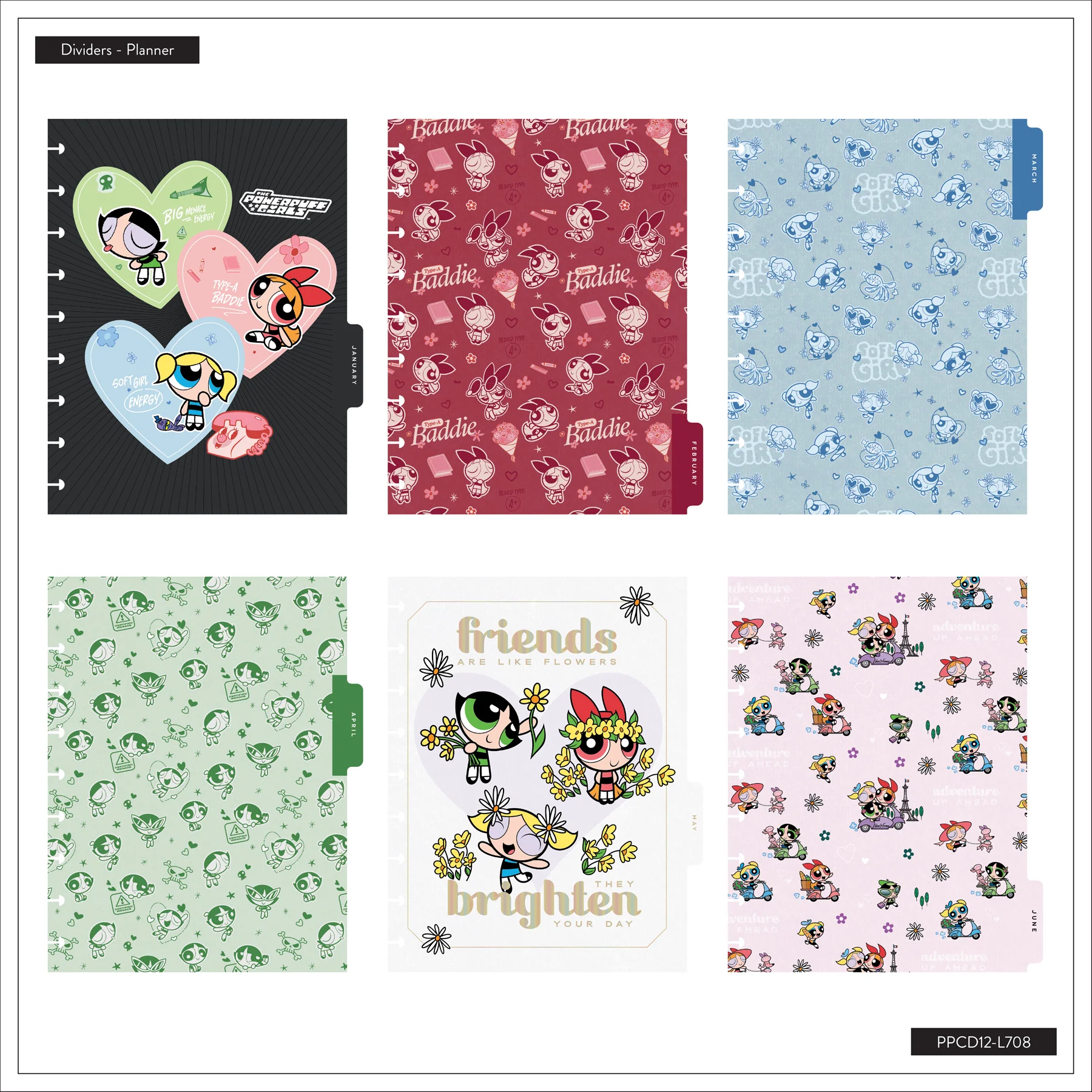 2026–2027 The Powerpuff Girls Customizable Planner - Classic Dashboard Layout - 12 Months - Image 22