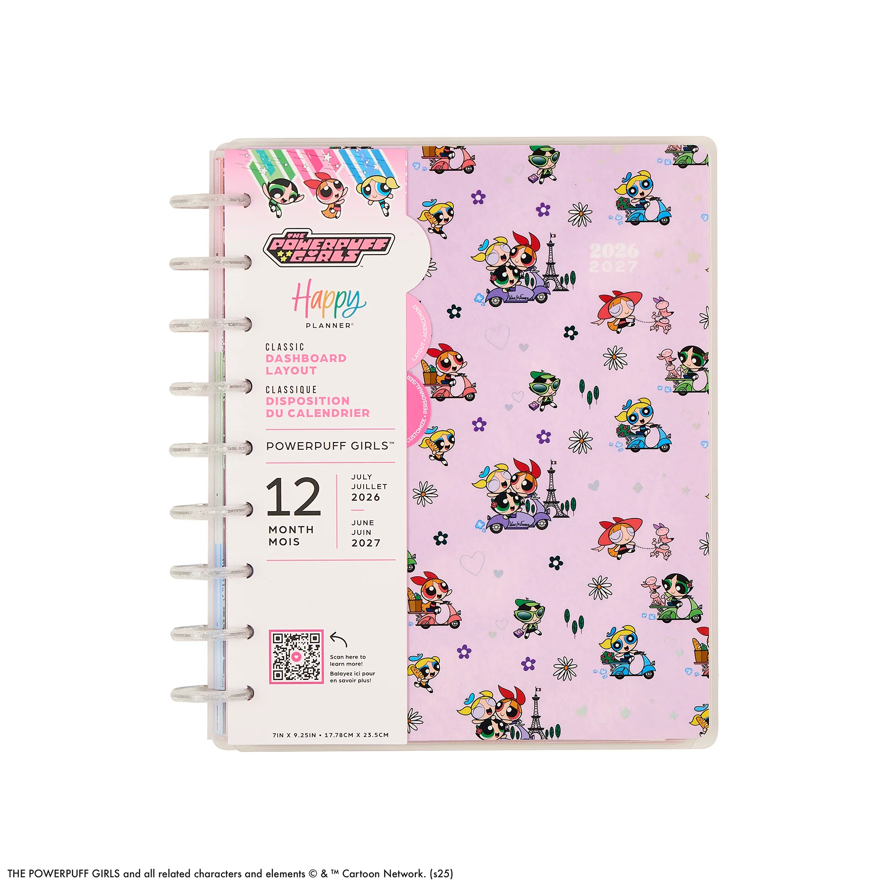 2026–2027 The Powerpuff Girls Customizable Planner - Classic Dashboard Layout - 12 Months - Image 24