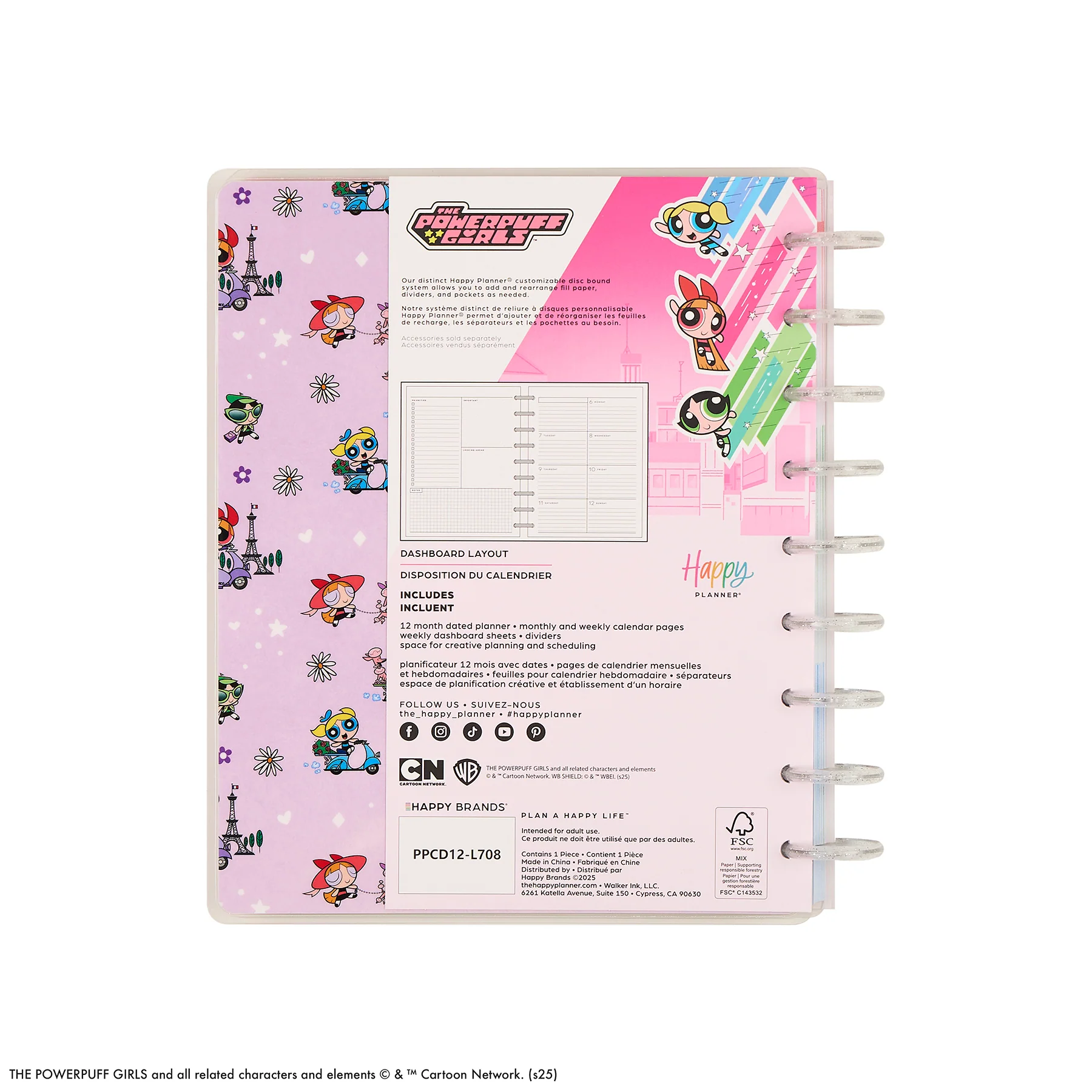 2026–2027 The Powerpuff Girls Customizable Planner - Classic Dashboard Layout - 12 Months - Image 26