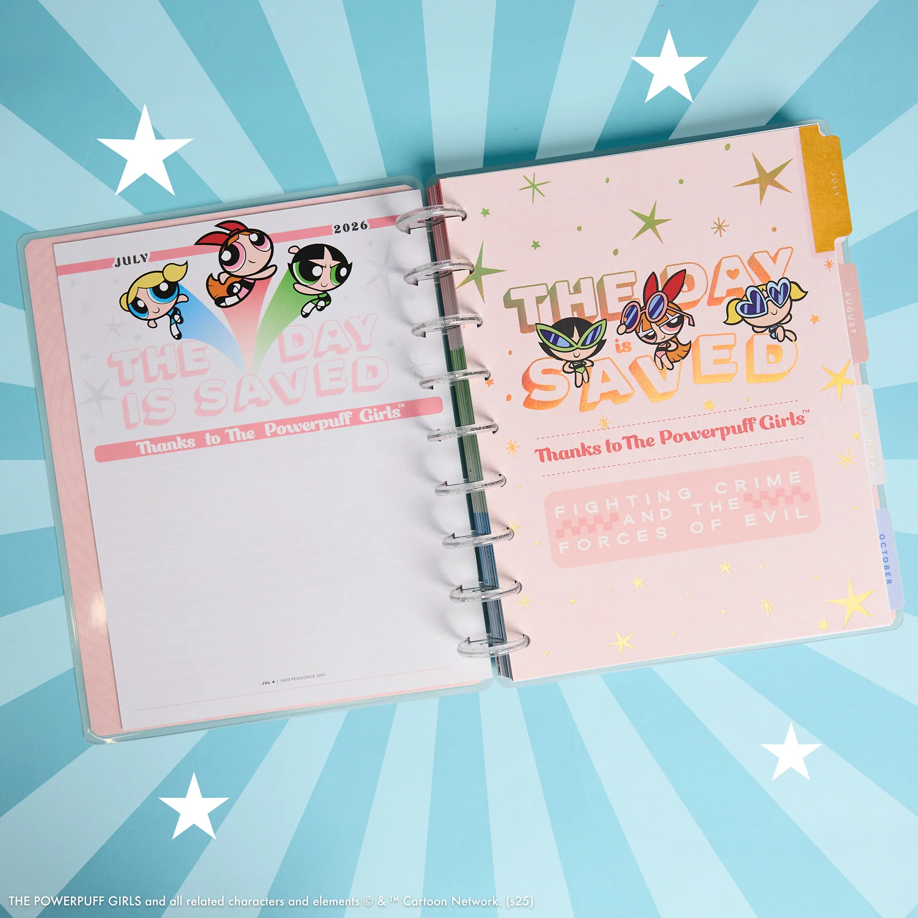 2026–2027 The Powerpuff Girls Customizable Planner - Classic Dashboard Layout - 12 Months - Image 6