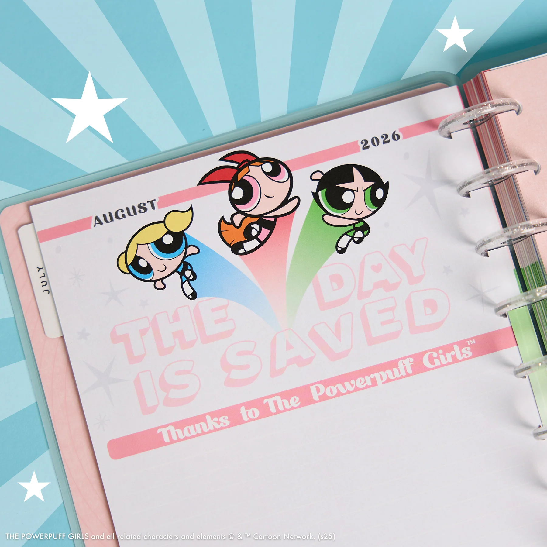 2026–2027 The Powerpuff Girls Customizable Planner - Classic Dashboard Layout - 12 Months - Image 7
