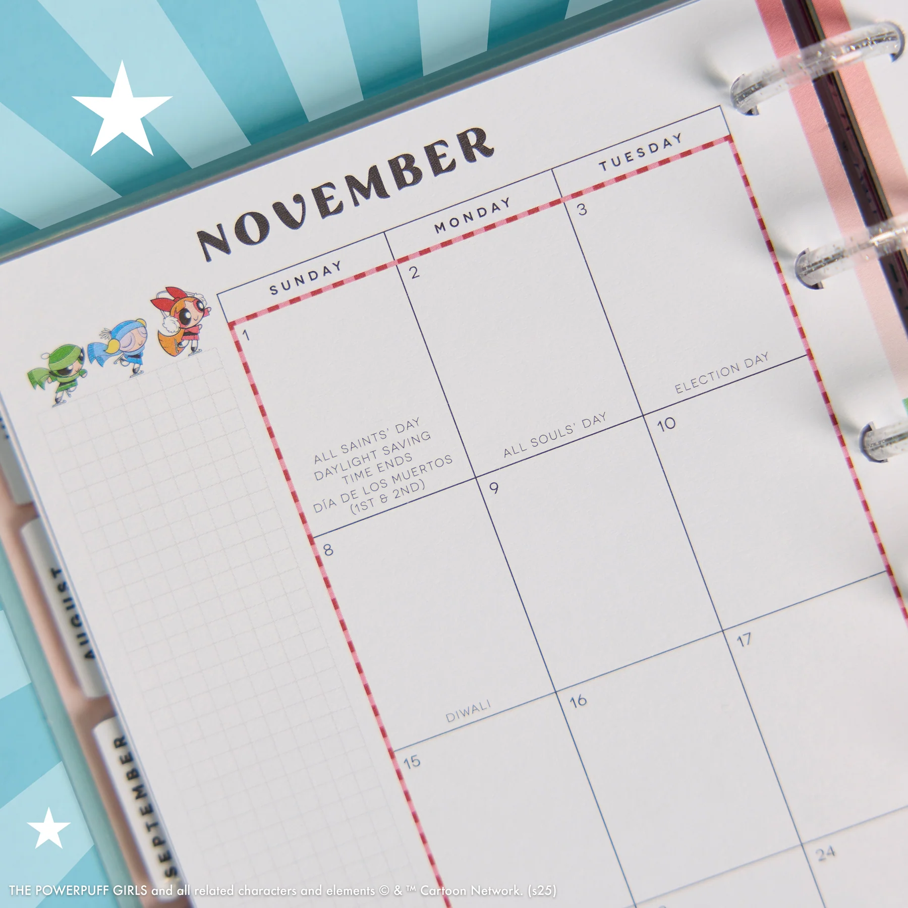 2026–2027 The Powerpuff Girls Customizable Planner - Mini Horizontal Layout - 12 Months - Image 11