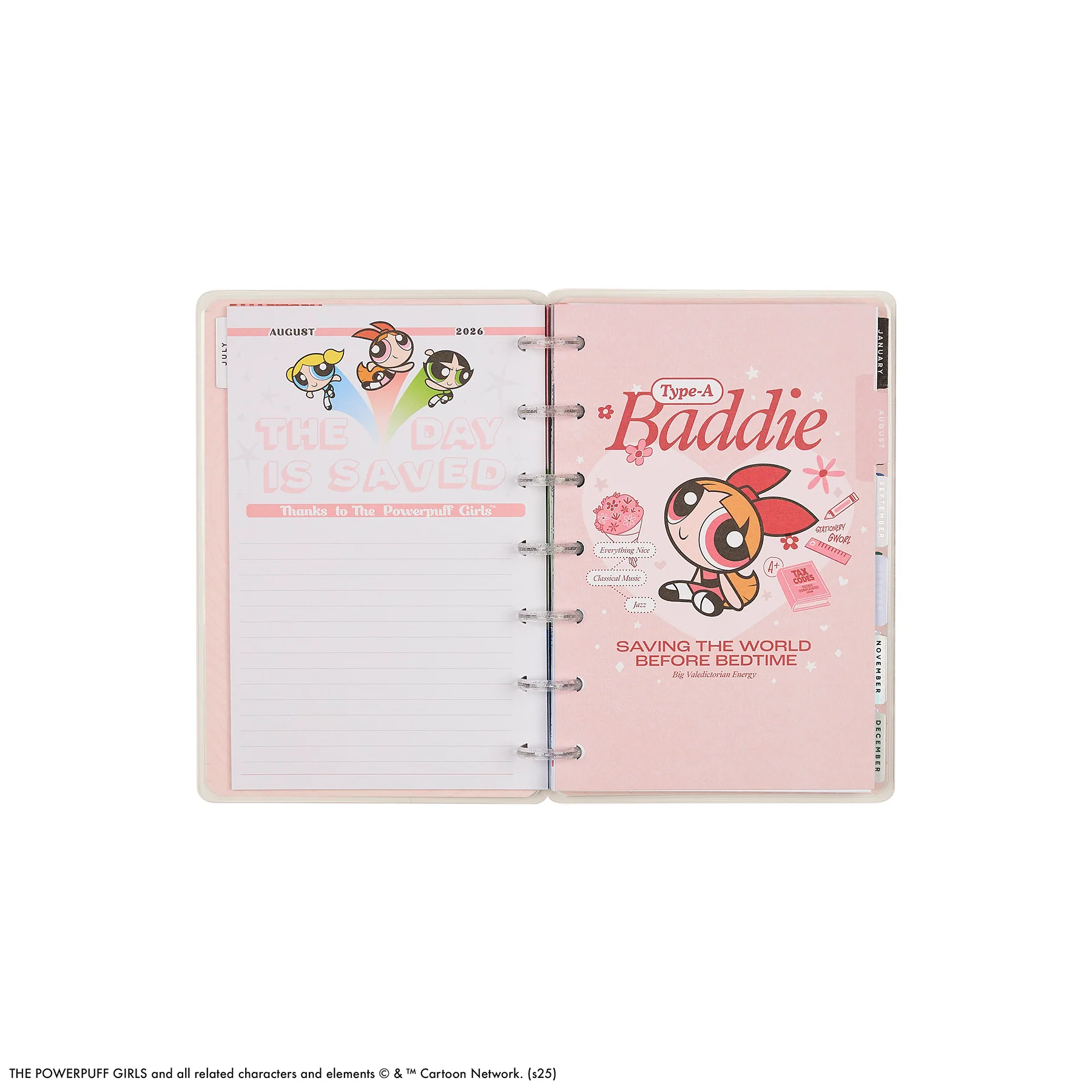 2026–2027 The Powerpuff Girls Customizable Planner - Mini Horizontal Layout - 12 Months - Image 16