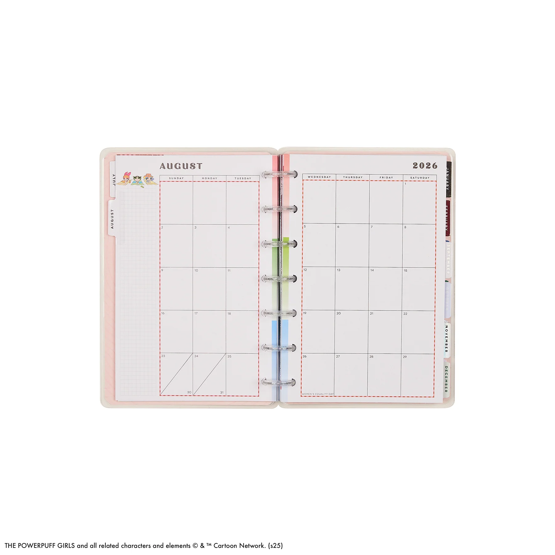 2026–2027 The Powerpuff Girls Customizable Planner - Mini Horizontal Layout - 12 Months - Image 17