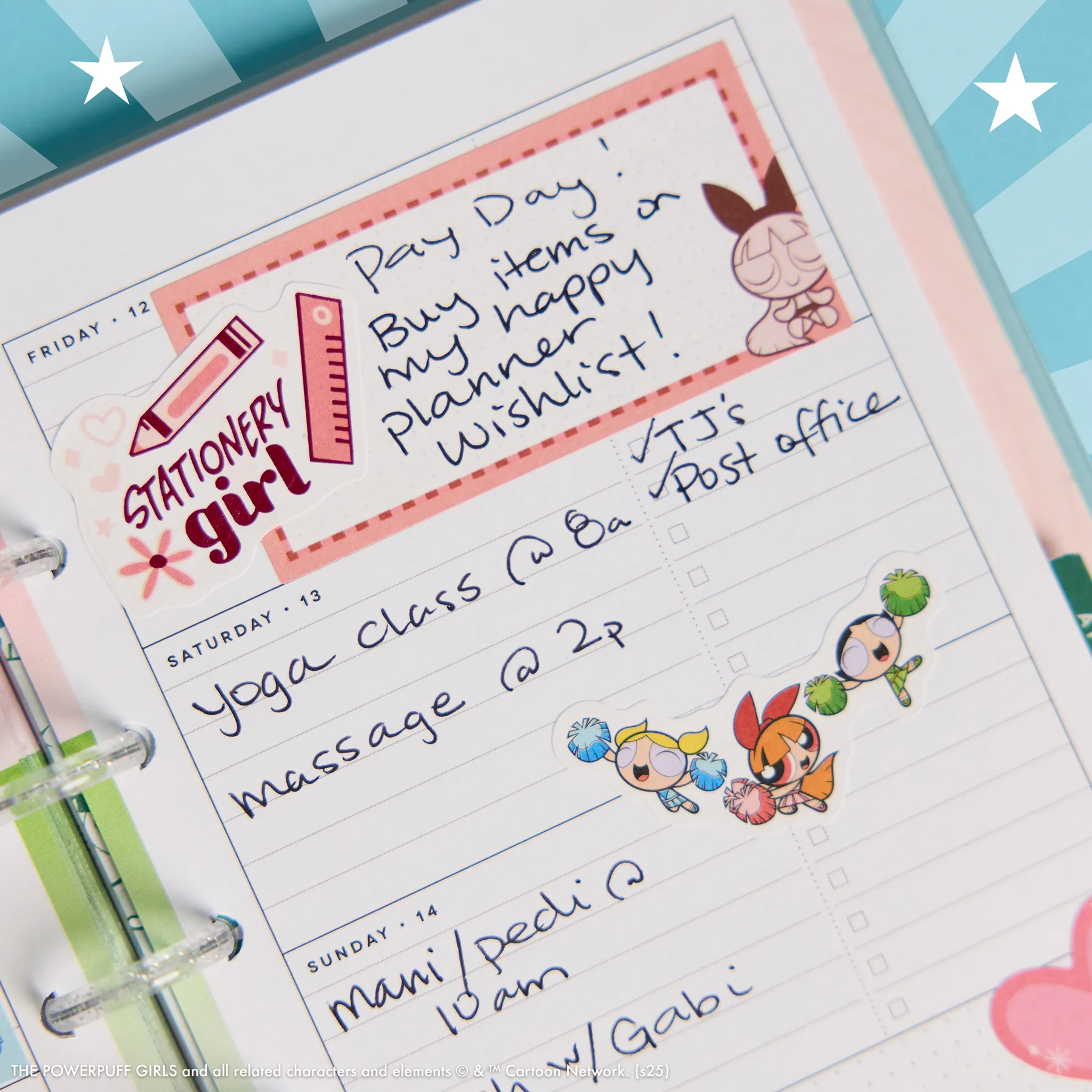 2026–2027 The Powerpuff Girls Customizable Planner - Mini Horizontal Layout - 12 Months - Image 6
