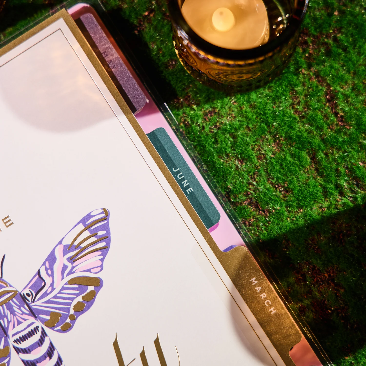 2026 Butterfly Botanics Customizable Planner - Classic Color Block Layout - 12 Months - Image 8