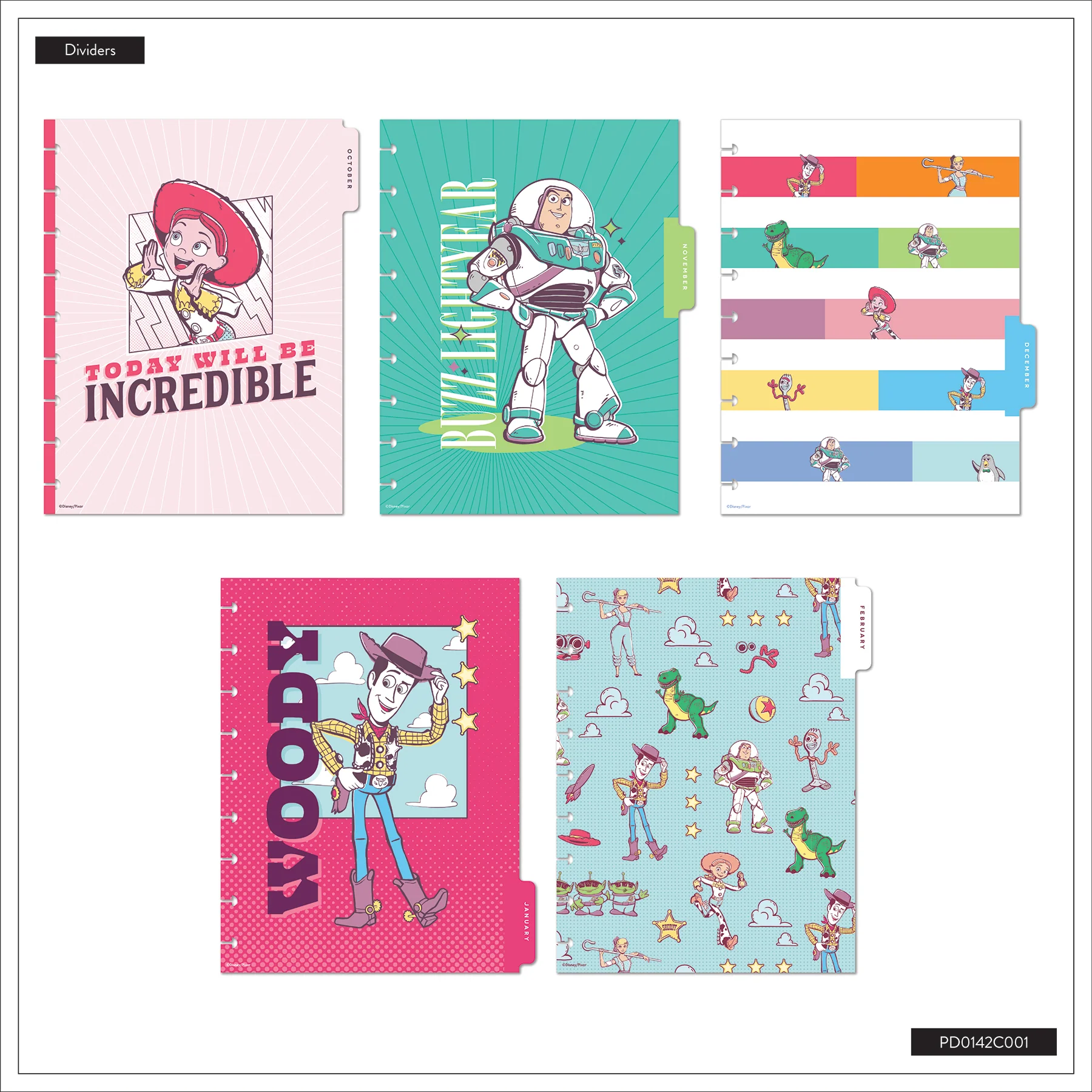 2026 Disney & Pixar Reach for the Sky Customizable Planner - Classic Simply Layout - 15 Months - Image 17